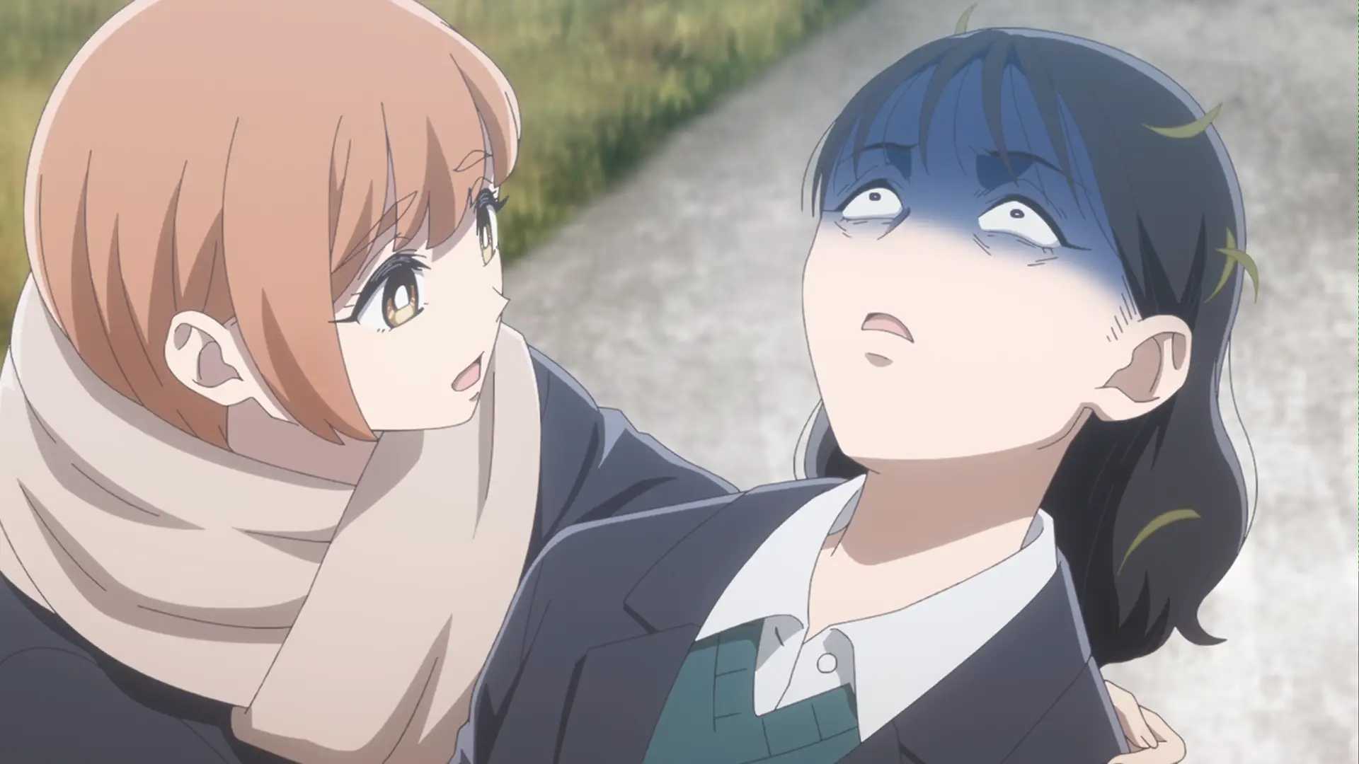 It was a critical hit Nami, you shouldn't have said that. Poor Aimi had no resistance to such a line delivered with such precision.