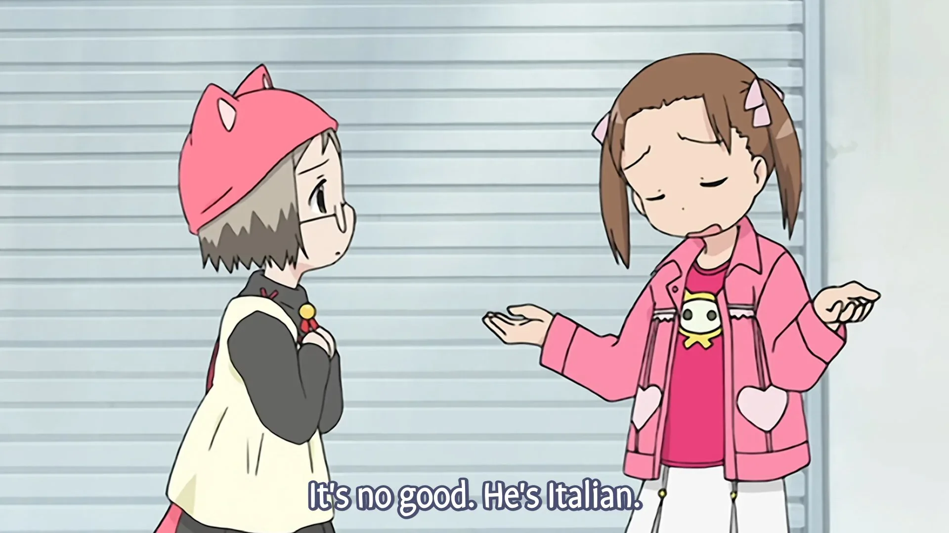 What do you have against Italians?!