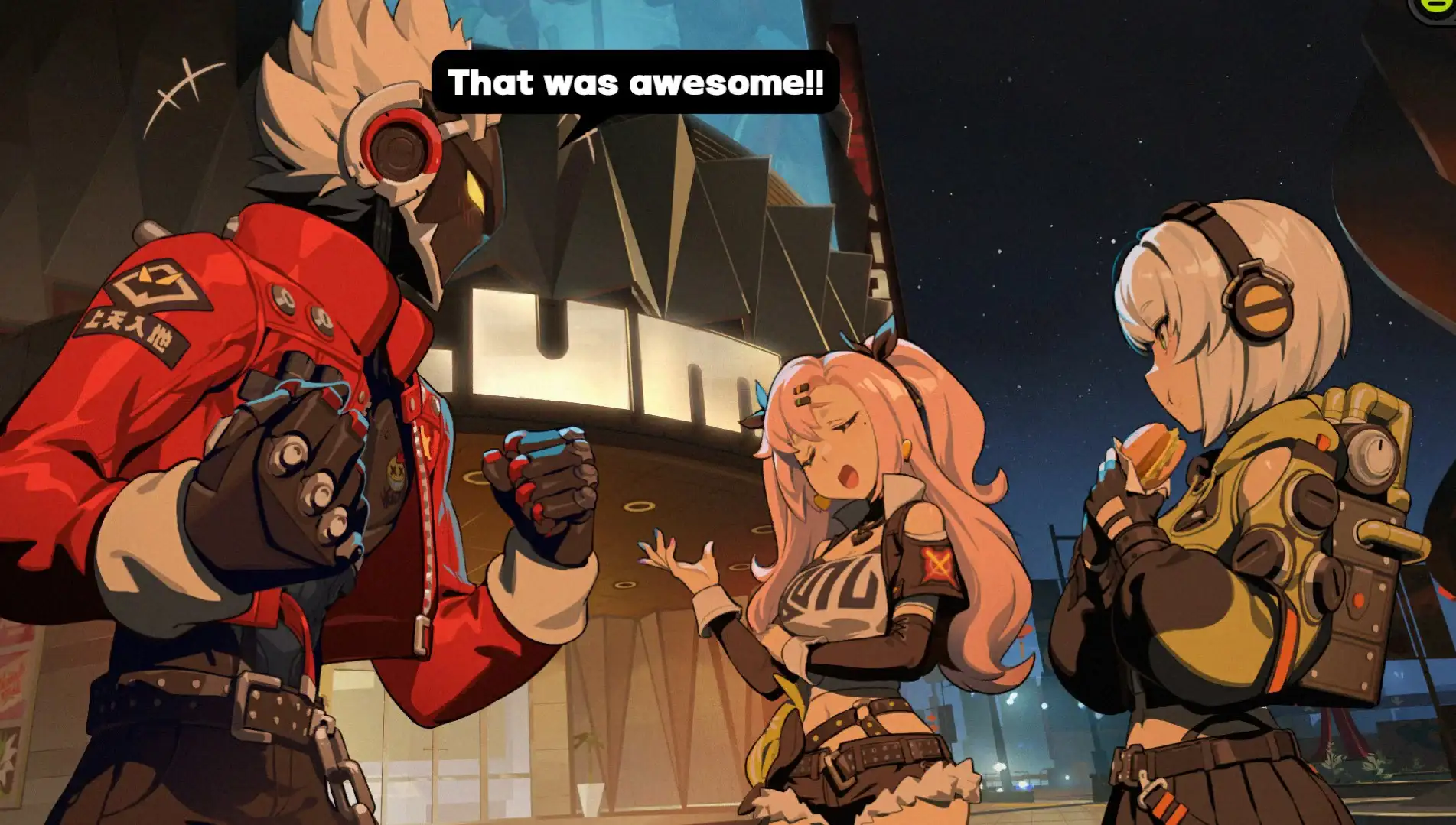 Obligatory Nicole, Billy and Anby appearing. They're sort of the mascot of this game.