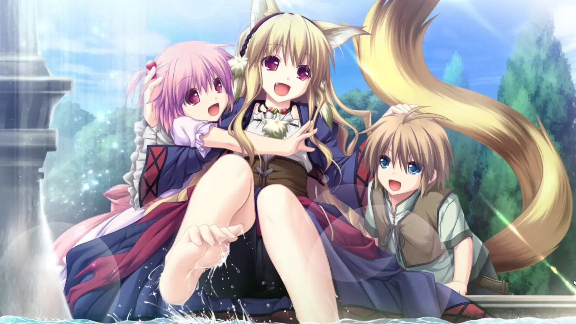 Neneka, once she moves on from the war becomes quite a lovable character. Just look at her smile when playing with children!