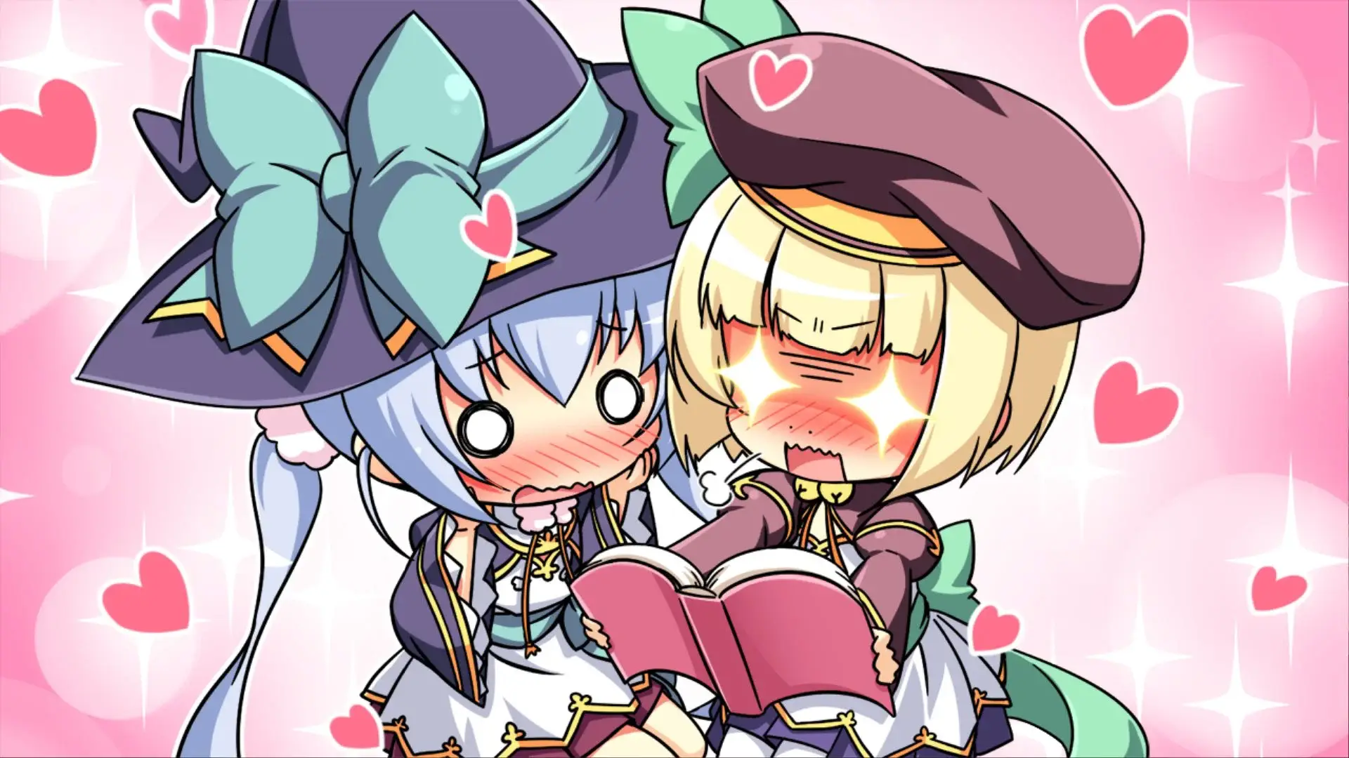 See? I told you that Shuri and Hinari are not to be underestimated. They love reading THAT kind of books and trying to learn from them!