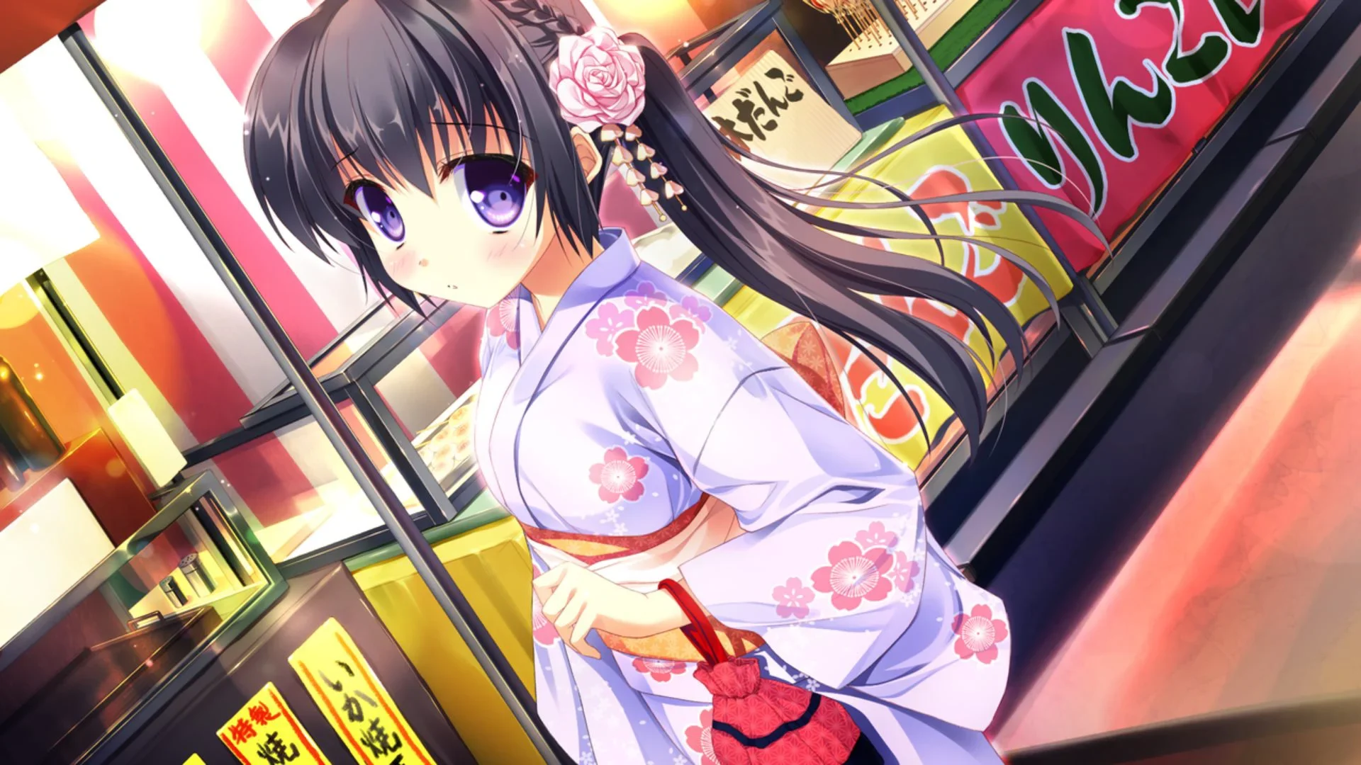 Kana at the summer festival