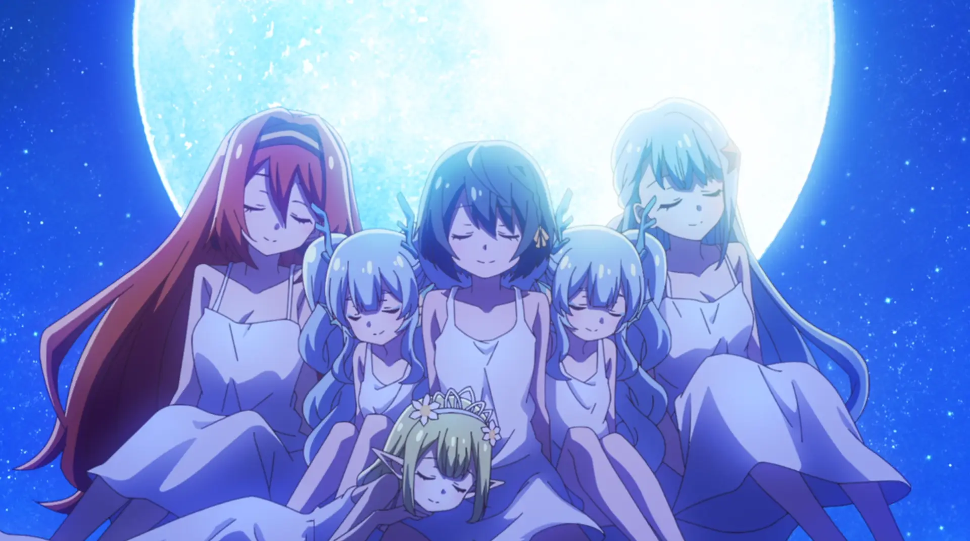 Rona together with her harem, that's the endgame, but I wonder if this first season will be enough to reach it...