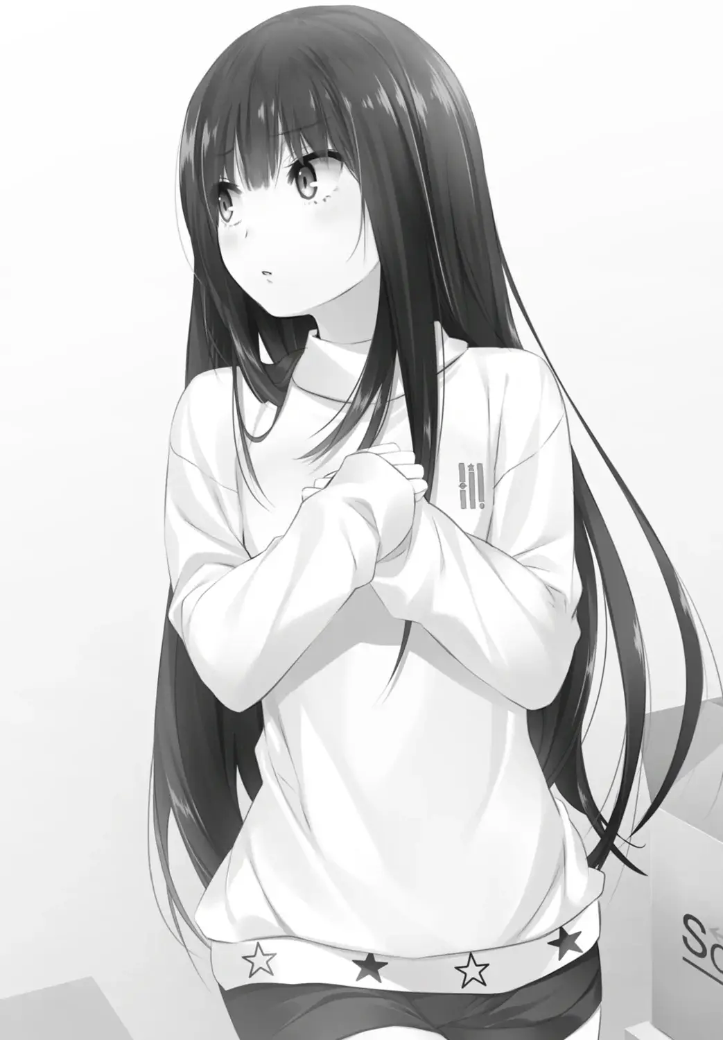 Just look at her face, Hoshino always emanate this 'i'm absolutely cute' aura that it's hard to resist.