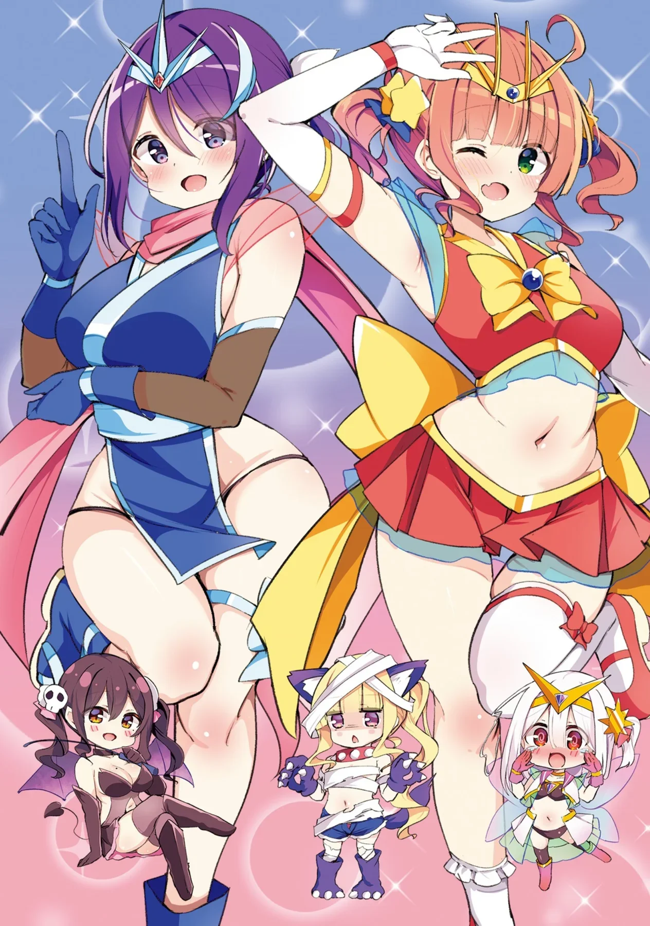 Shinobi and cheerleaders!