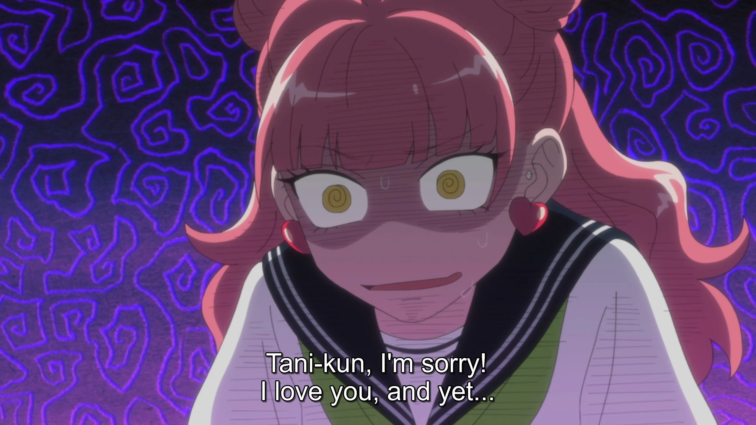 She's trying her best! Forgive her!