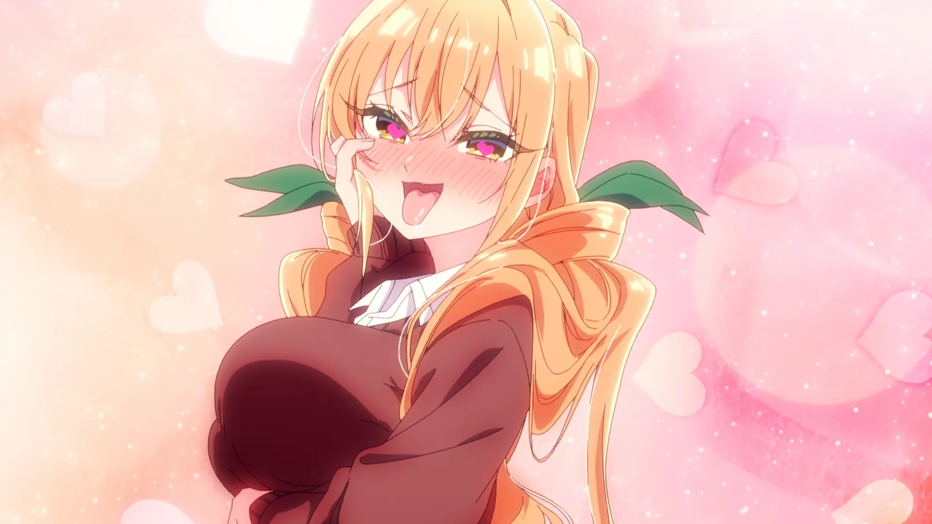I wasn't expecting to see Karane in Hakari's look, but she does look great. Just look at her expression of pure bliss!