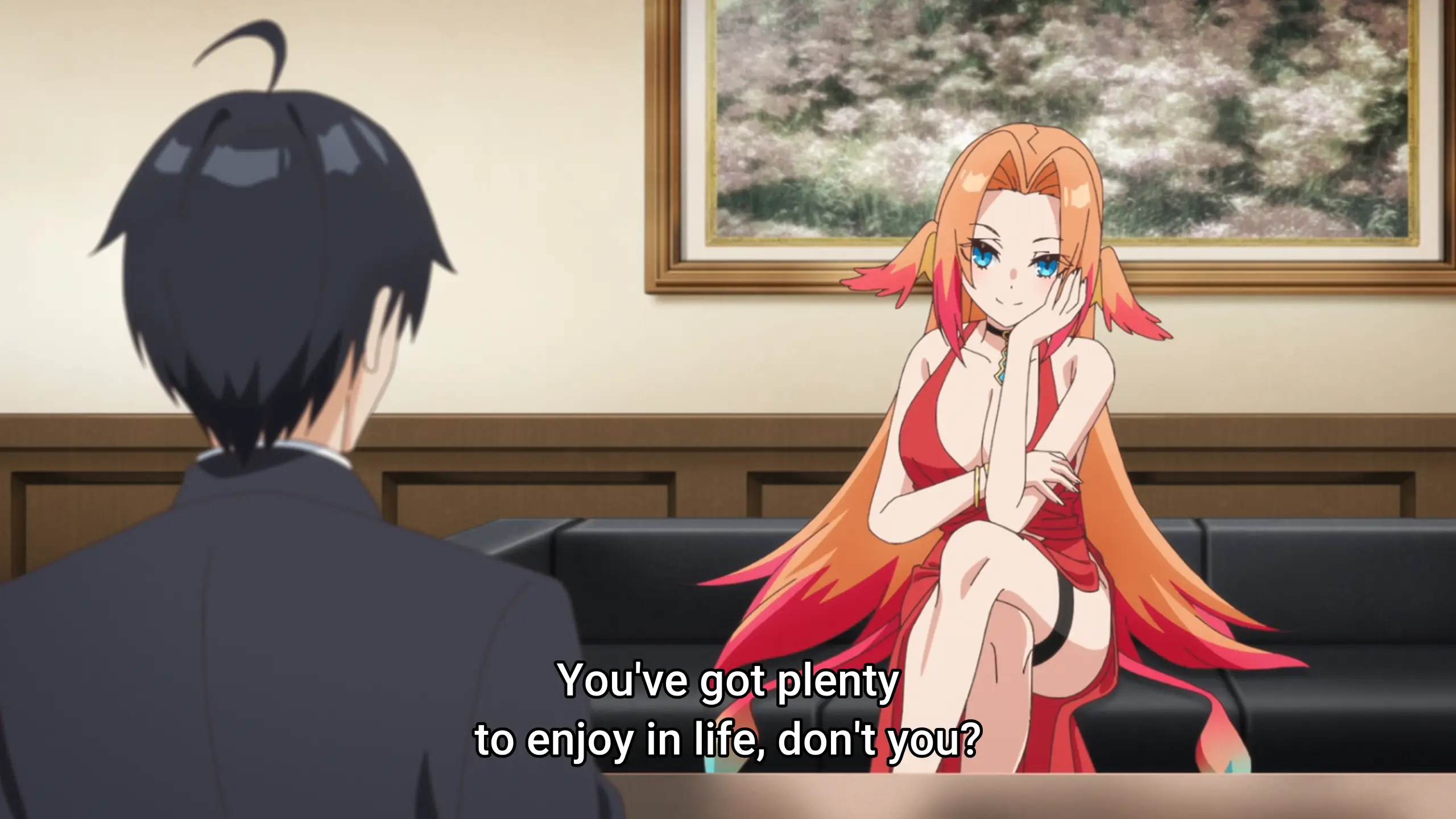 Haneda, saying those lines while looking in adult form is unfair. Anyone would just start thinking about that.