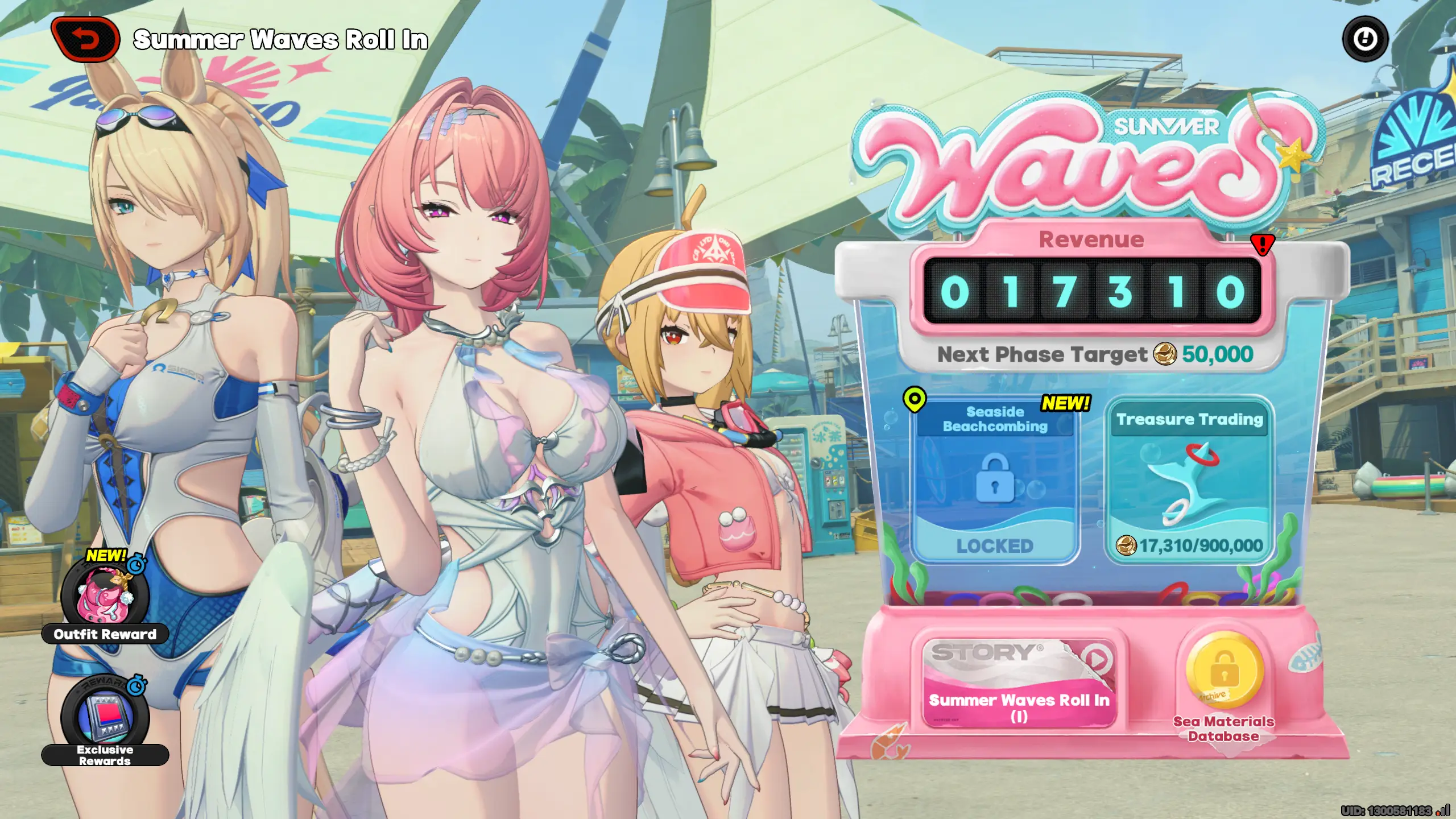 Quite an amazing cover screen for the event that I honestly would like to get as a screensaver for the desktop of the game. Shame they didn't deliver...