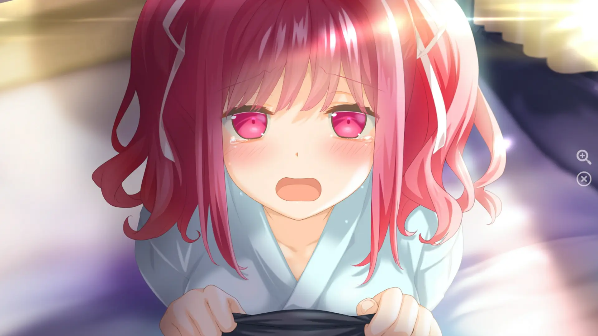 It's kind of Sofia's fault for this situation, but I don't want to see her in this state. She's trying hard and I really want her to succeed to gain some confidence in herself.