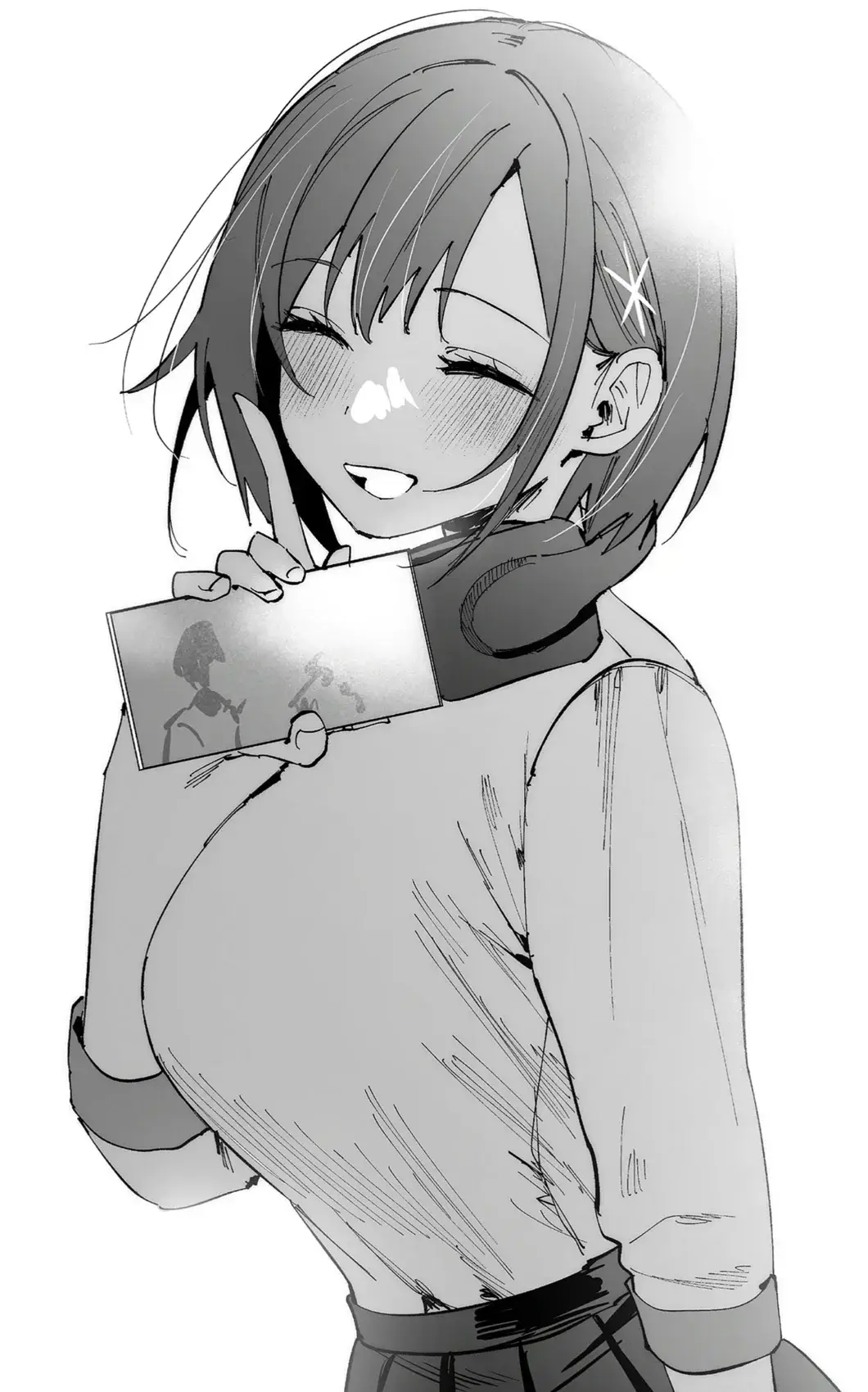 This art of Hikari was really great. That smile is precious. Hopefully we'll see her change in the coming volumes.