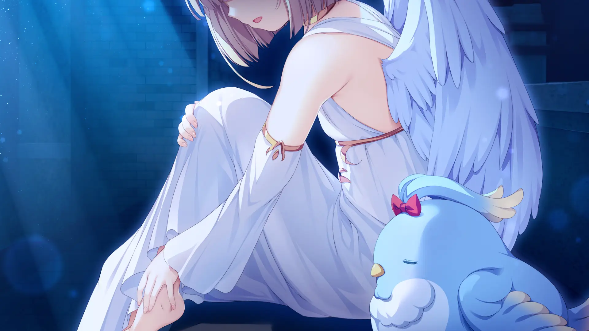 This was the moment where I went "wait, who is she again?" because I couldn't remember anyone that looked like that. Instead it was Noa with a full nice character design.