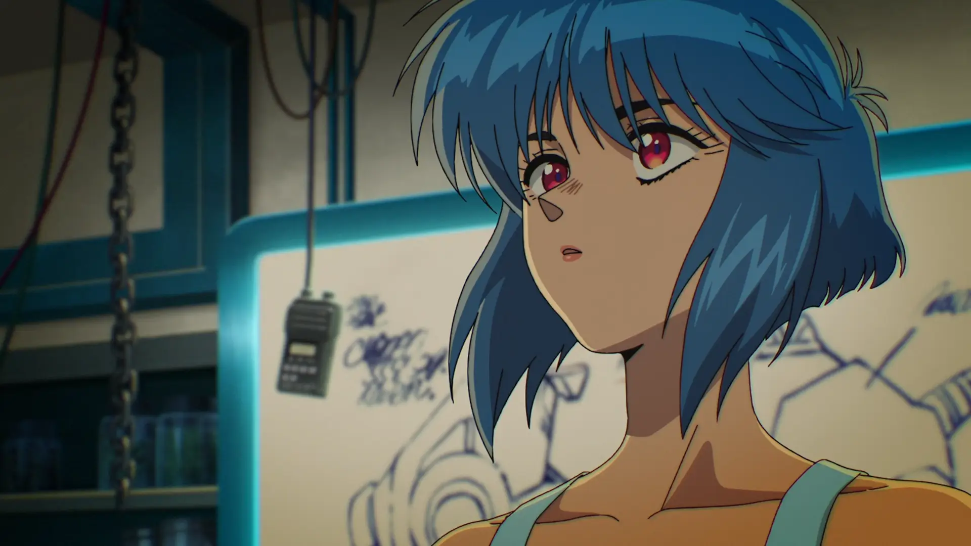 Motoko still acts very cute compared to the other series and it's hard not to like her personality. I wish she had a bit more time with her girl friends?!