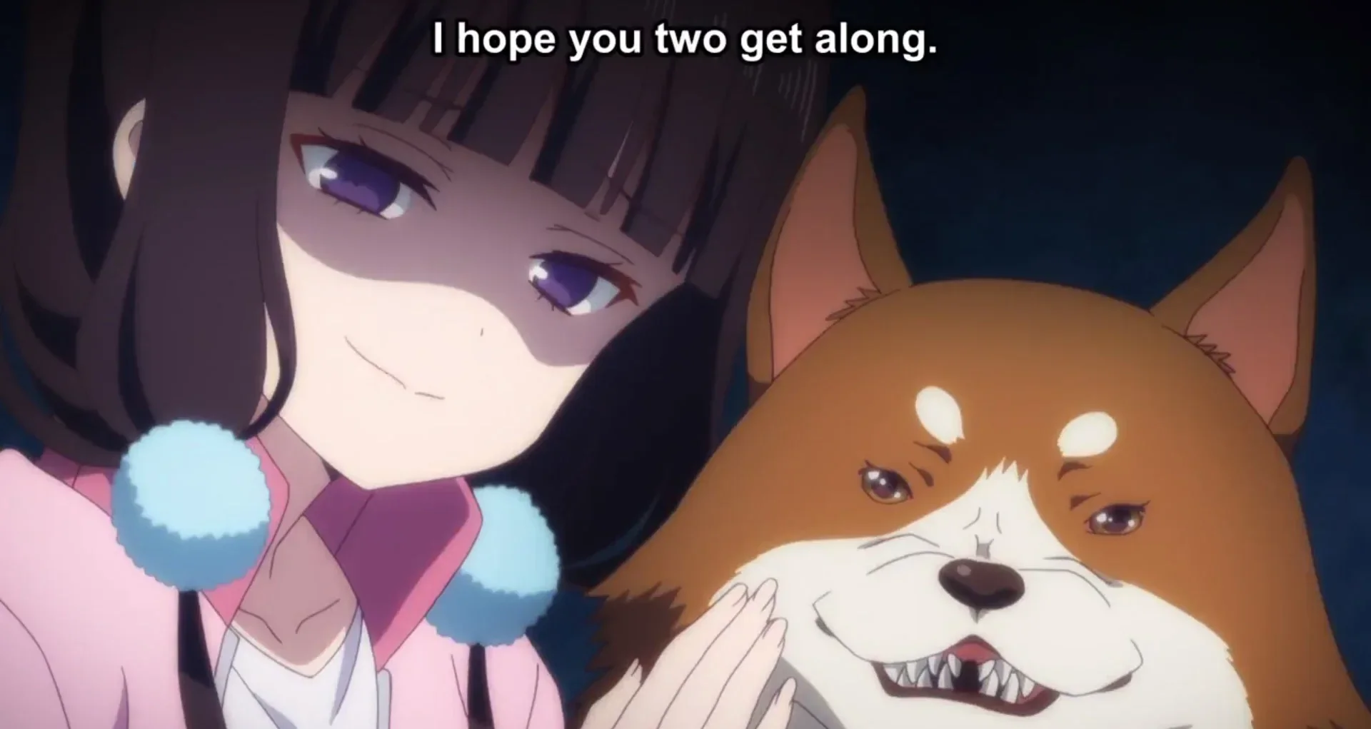 She's welcoming you too!