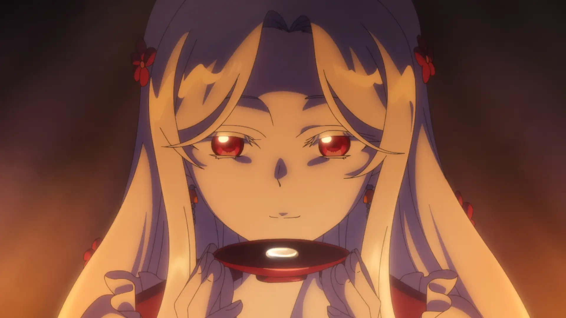 The infamous scene, that density and movement is clearly mercury, but that's way too poisonous...how did she?