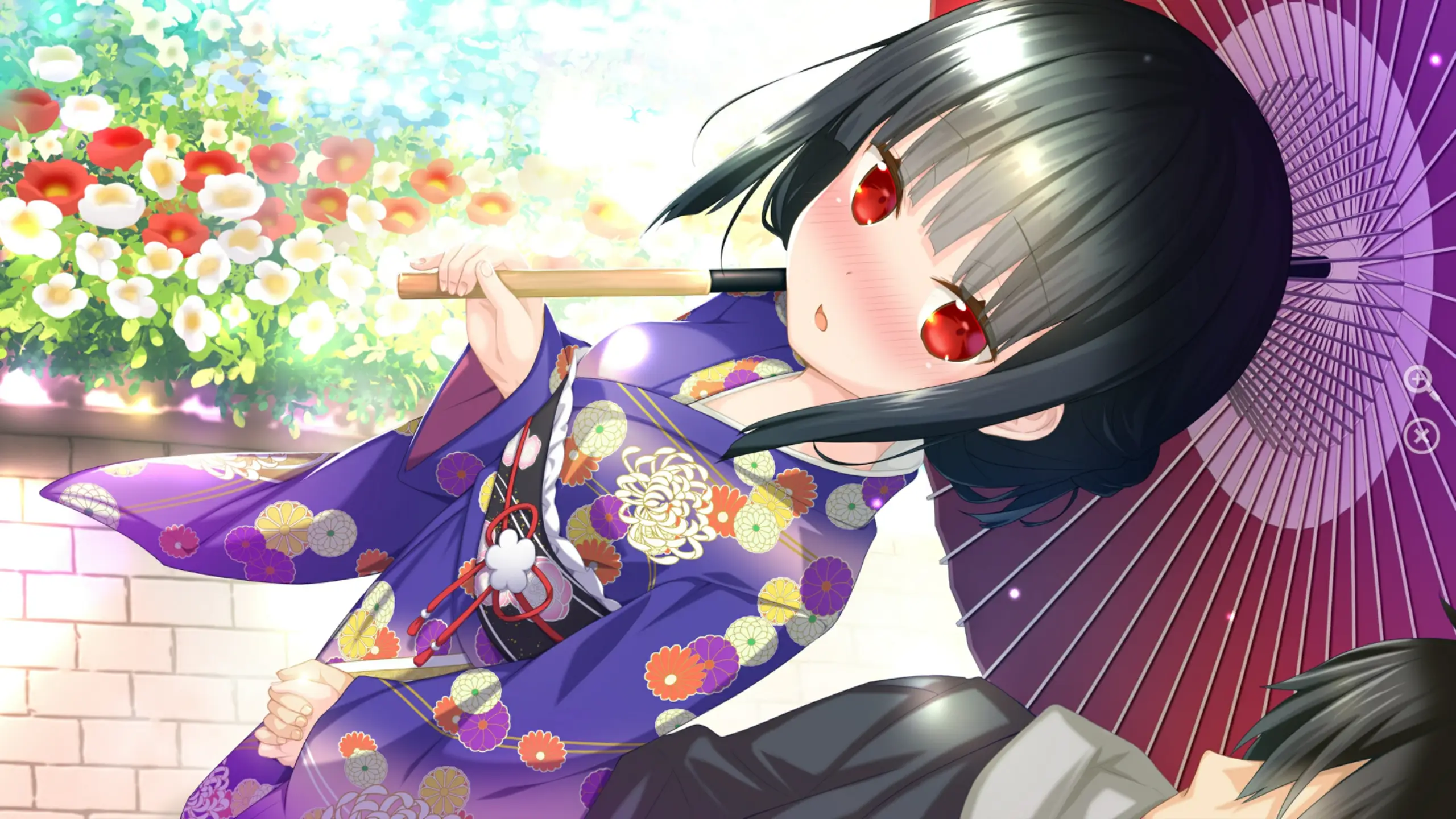 An traditional beauty, Miyabi is not the character I like the most visuals wise. Clarice takes that crown, but her voice and personality...