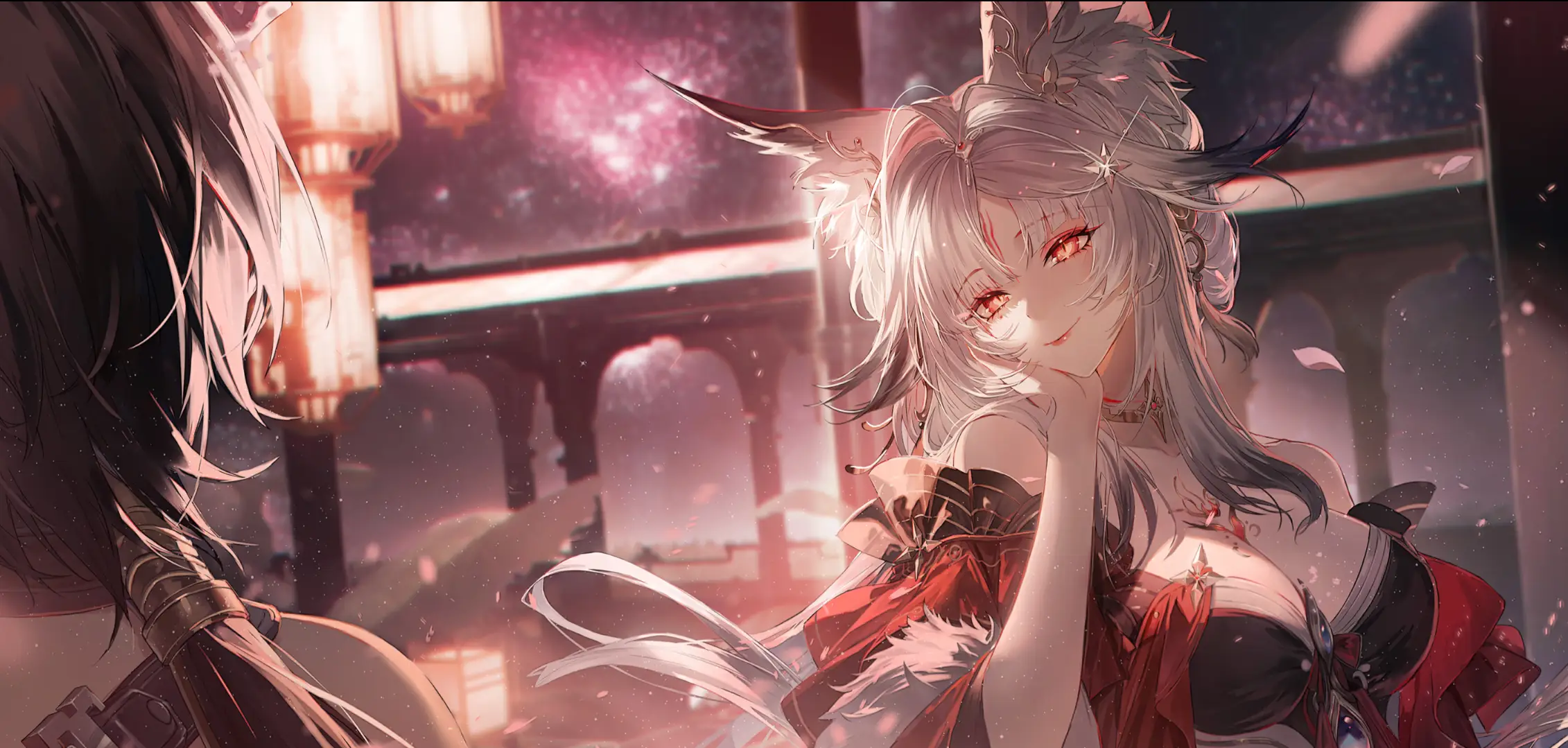 This is probably the most beautiful art of Hsin that we got, she really gives that mature and beautiful lady vibe while keeping the magical aspect.