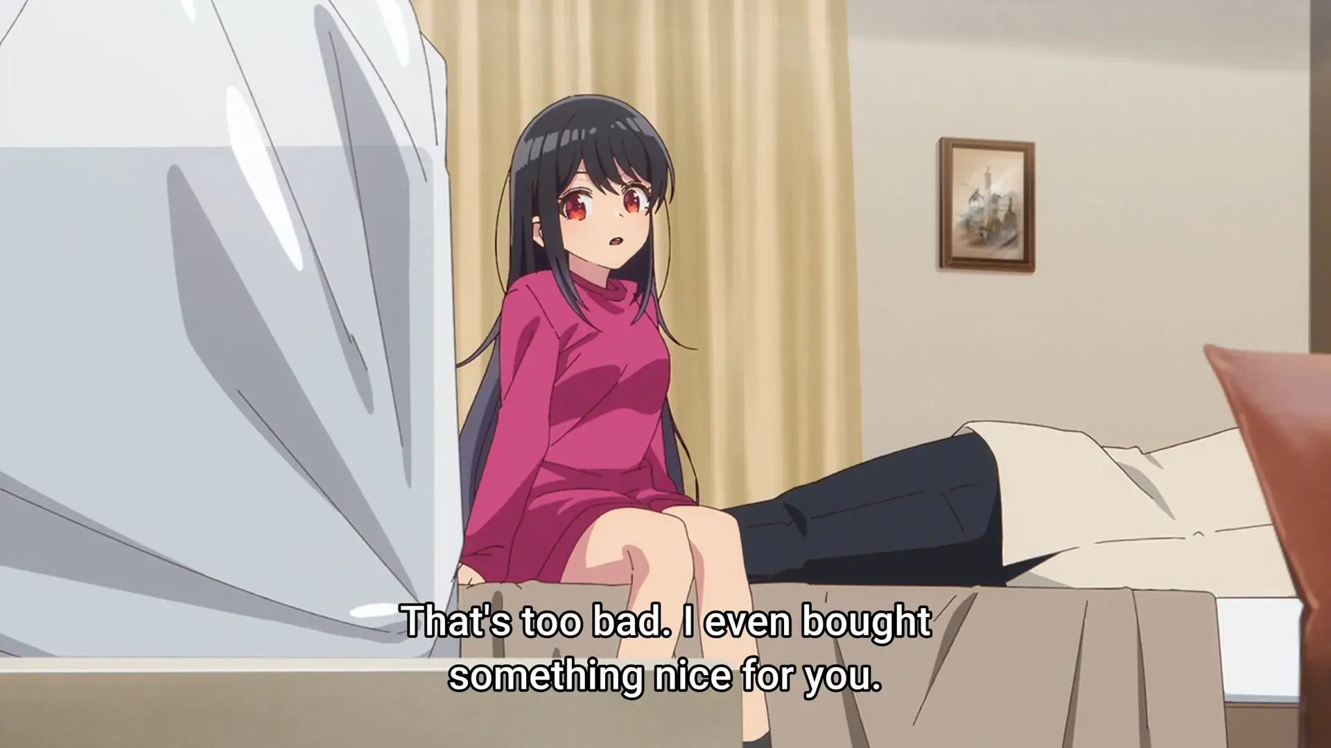 Uzuki, there's someone there hiding in the darkness. Don't be fooled by the silence, it's a trap!