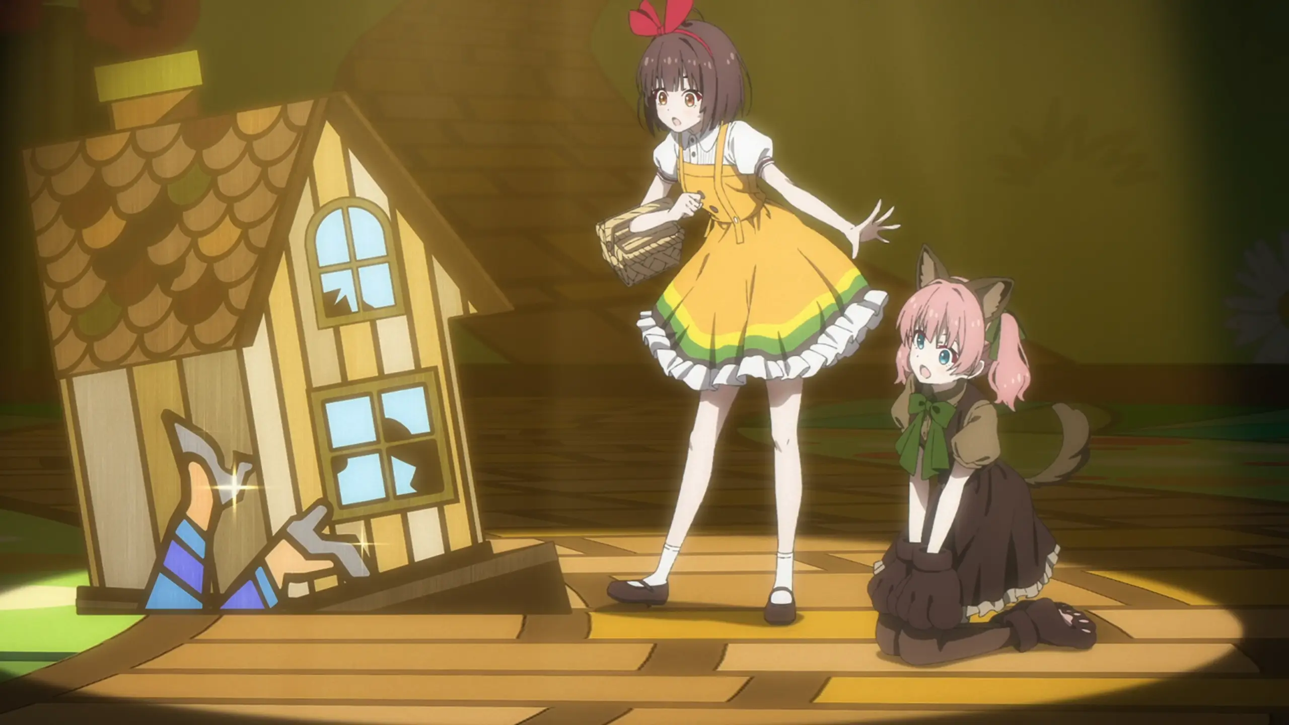 As I said lots of adorable screenshots, the studio did a good job even if they were mostly static images combined on top.