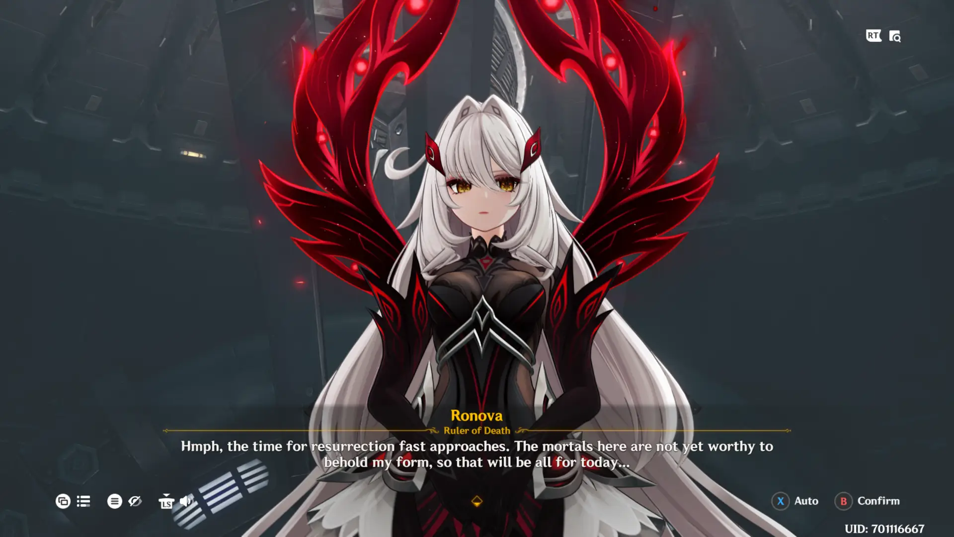 Ronova is absolutely gorgeous, but she emits that 'I'm so tired of this job you can't even imagine' aura. Poor girl has been doing this for hundreds of years...