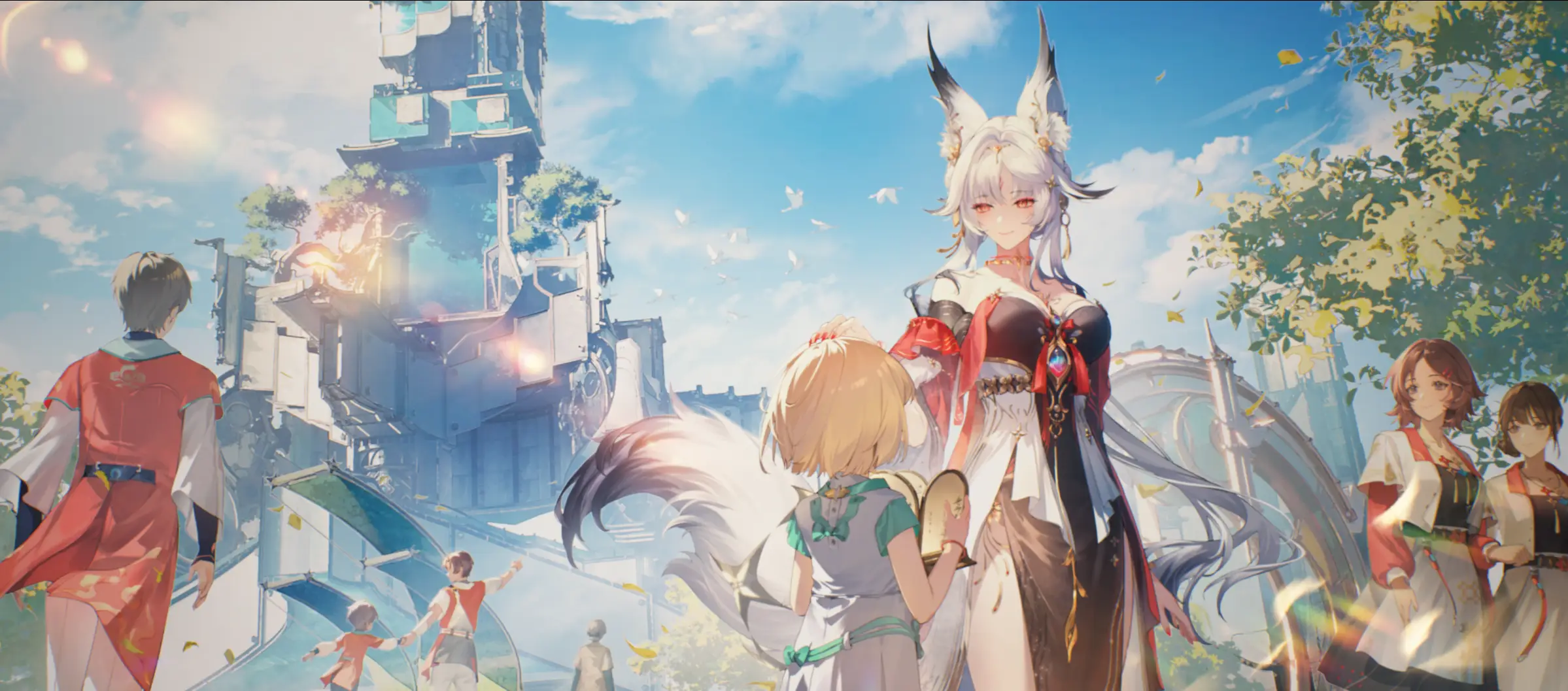 A god among mortal is a common trope and Hsin works pretty well for that with her past being that complicated.