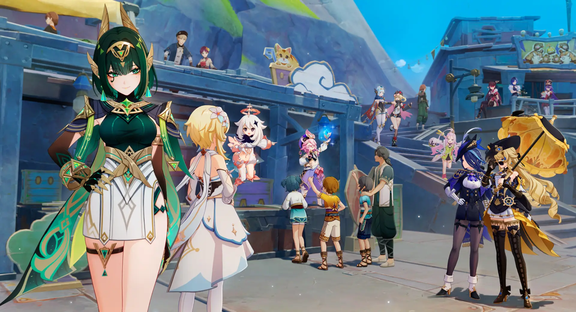Happy end for everyone, it's a classic in Genshin Impact, but it still works as you're used to it. It was nice to see Navia back into the fray.