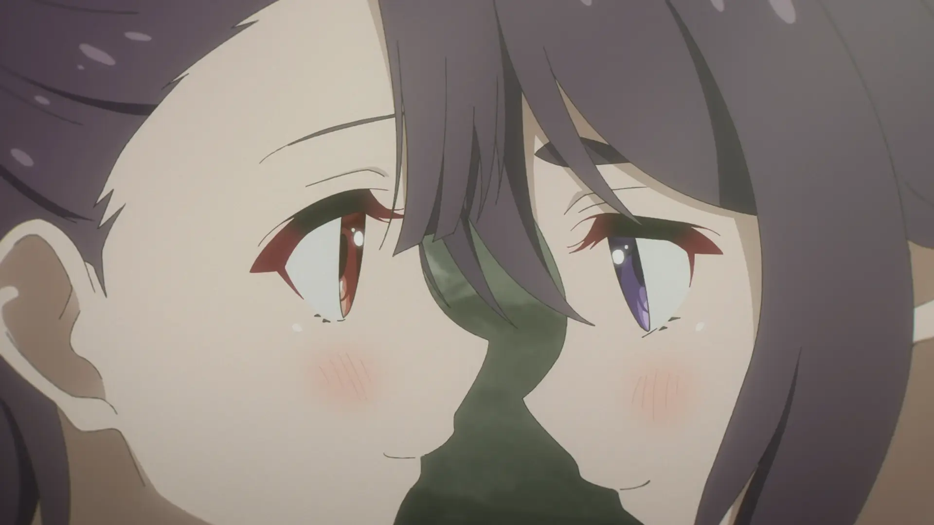 If, for a moment, we forget that they are siblings, this picture of Akane and Aoi emanates some yuri energy doesn't it?