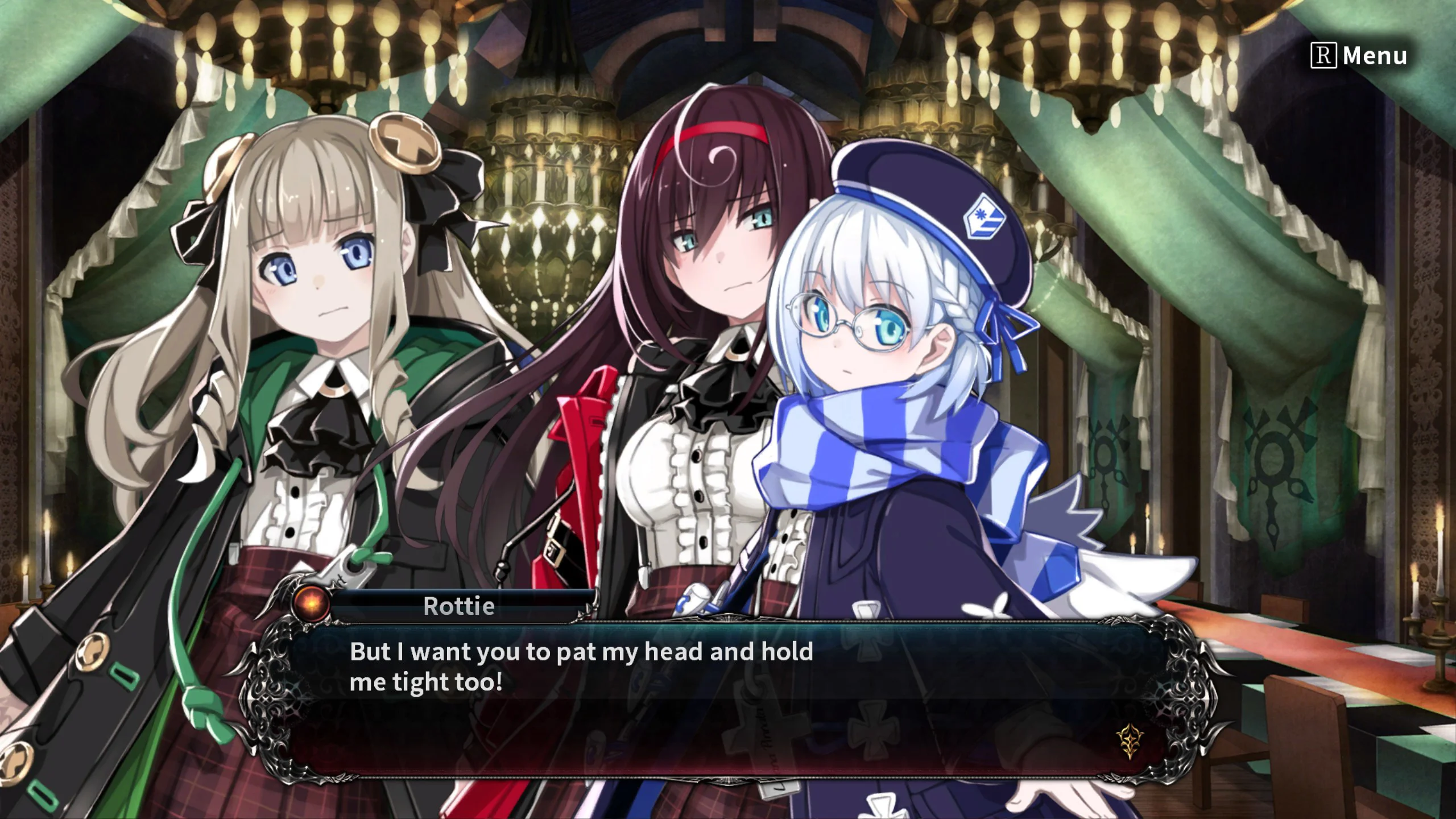 Rottie is becoming the highlight of this game with her yuri approaches to Mai. Ahahah!