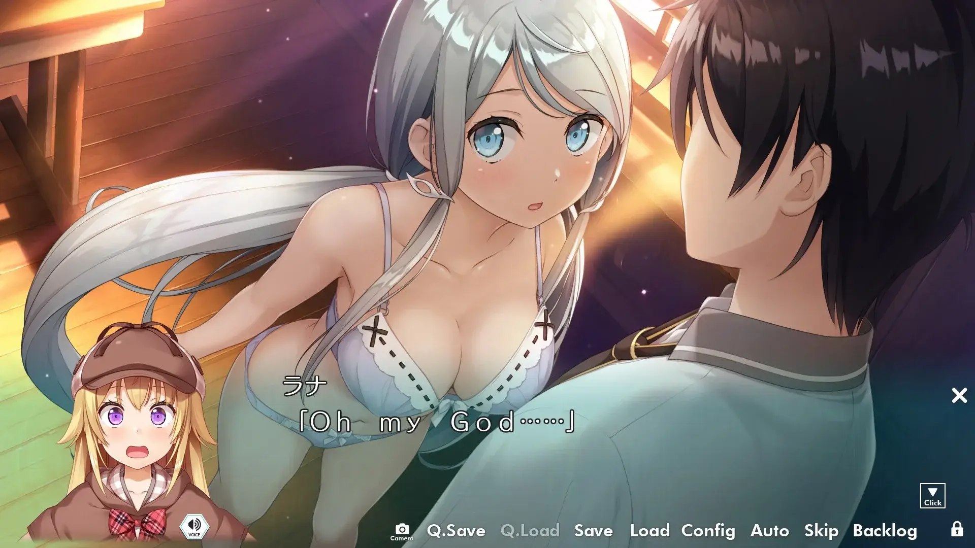 Stop making her become english all of a sudden! But I understand her feeling...