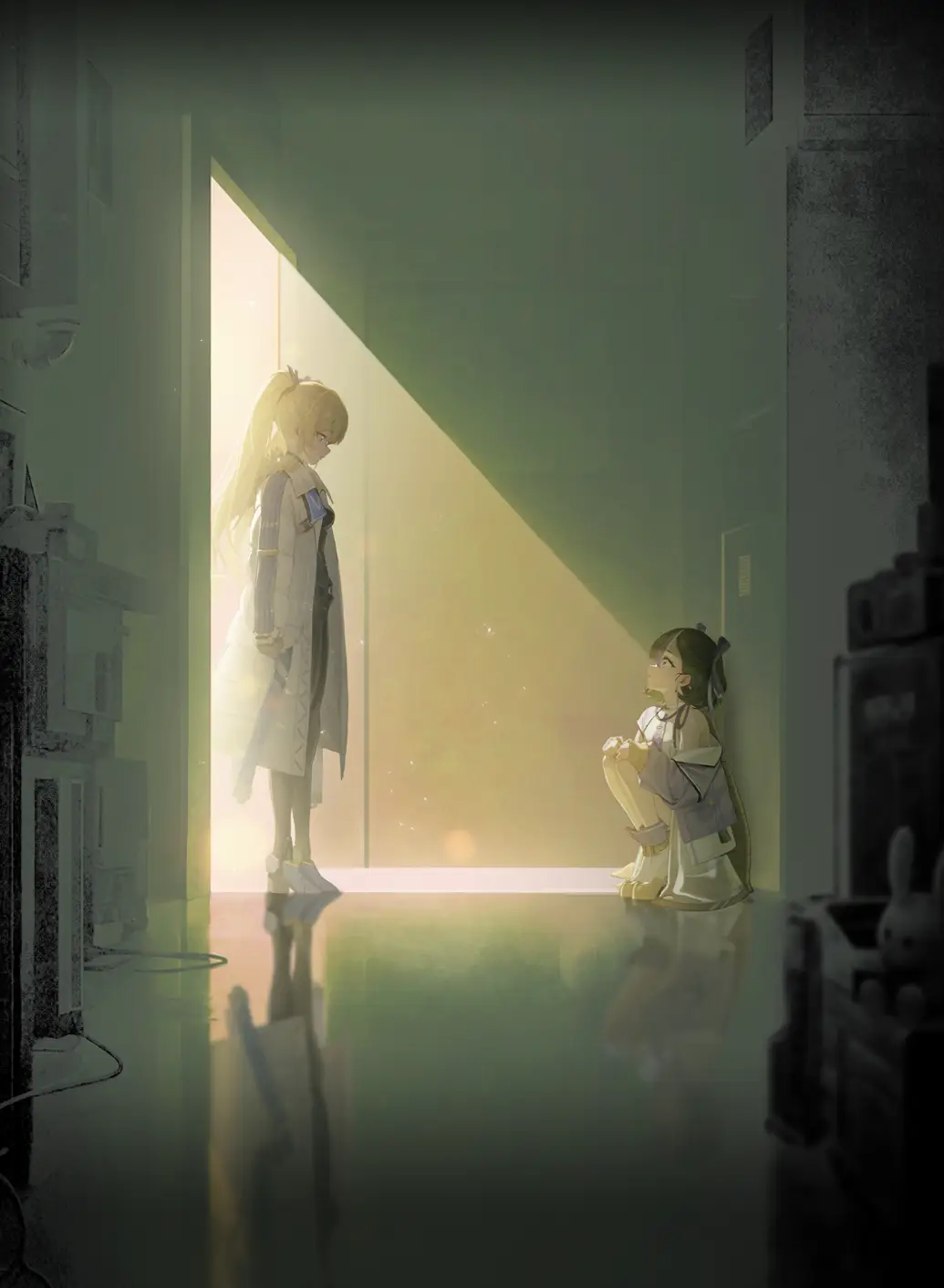 In the end only Laplace remained, but I still want to see Syuen growing up and creating a more close relationship with the Matis Squad. She deserve affection and love.