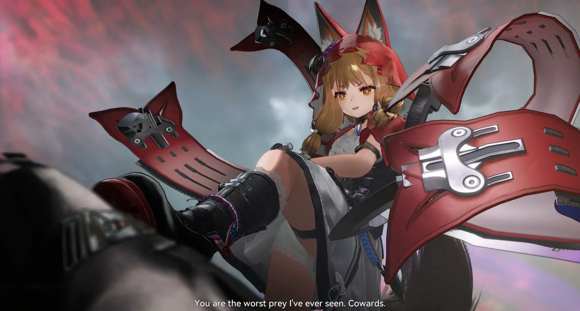 What is this cute ball of fur? Rossina from Endfield is just way too adorable, it's impossible to resist her. She's supposedly the "Red" alternate character from Arknights.