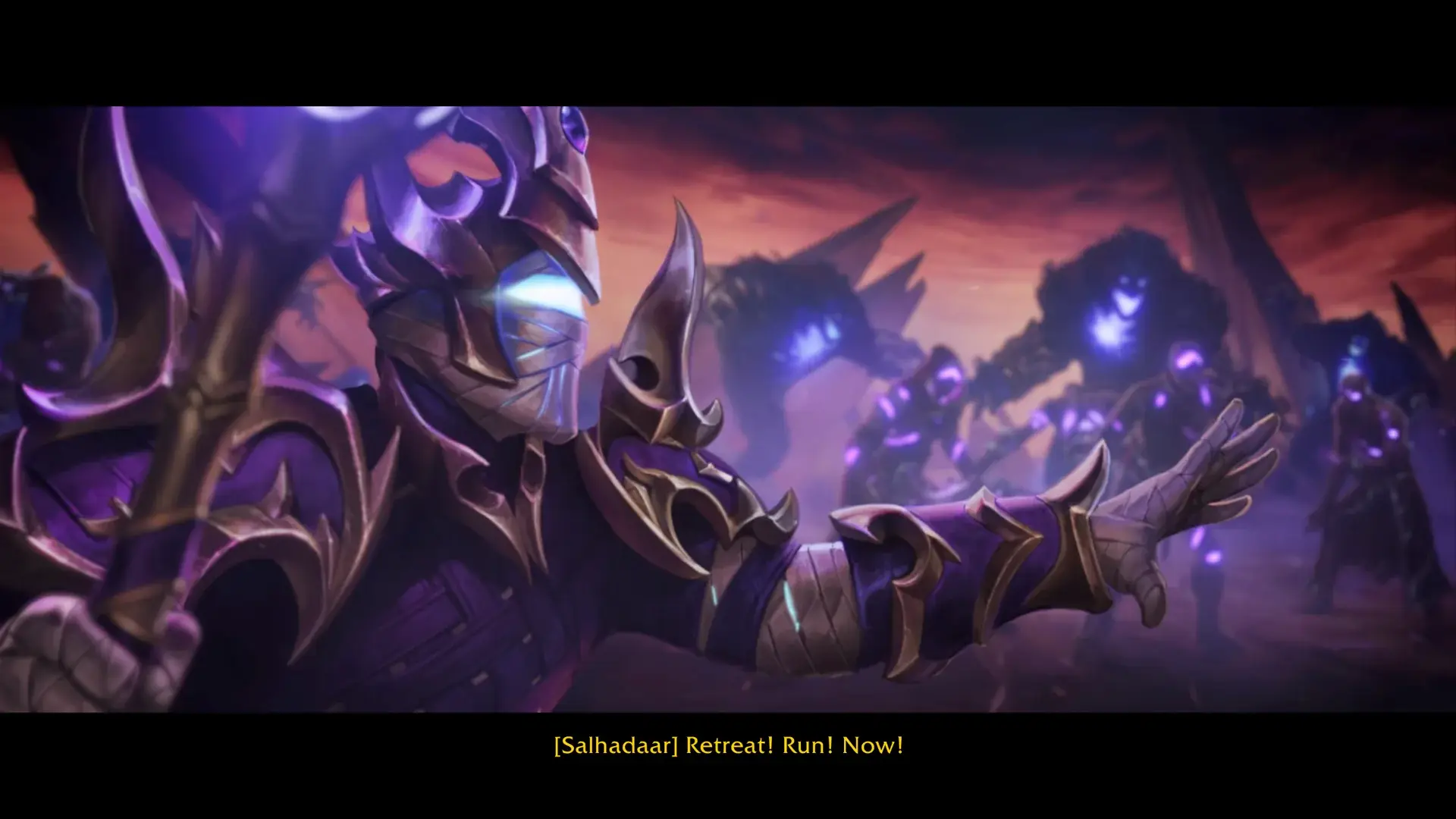 You disappointed me Salhadaar, making a pact with Xal'atath? What were you thinking? Of course she would just use you...