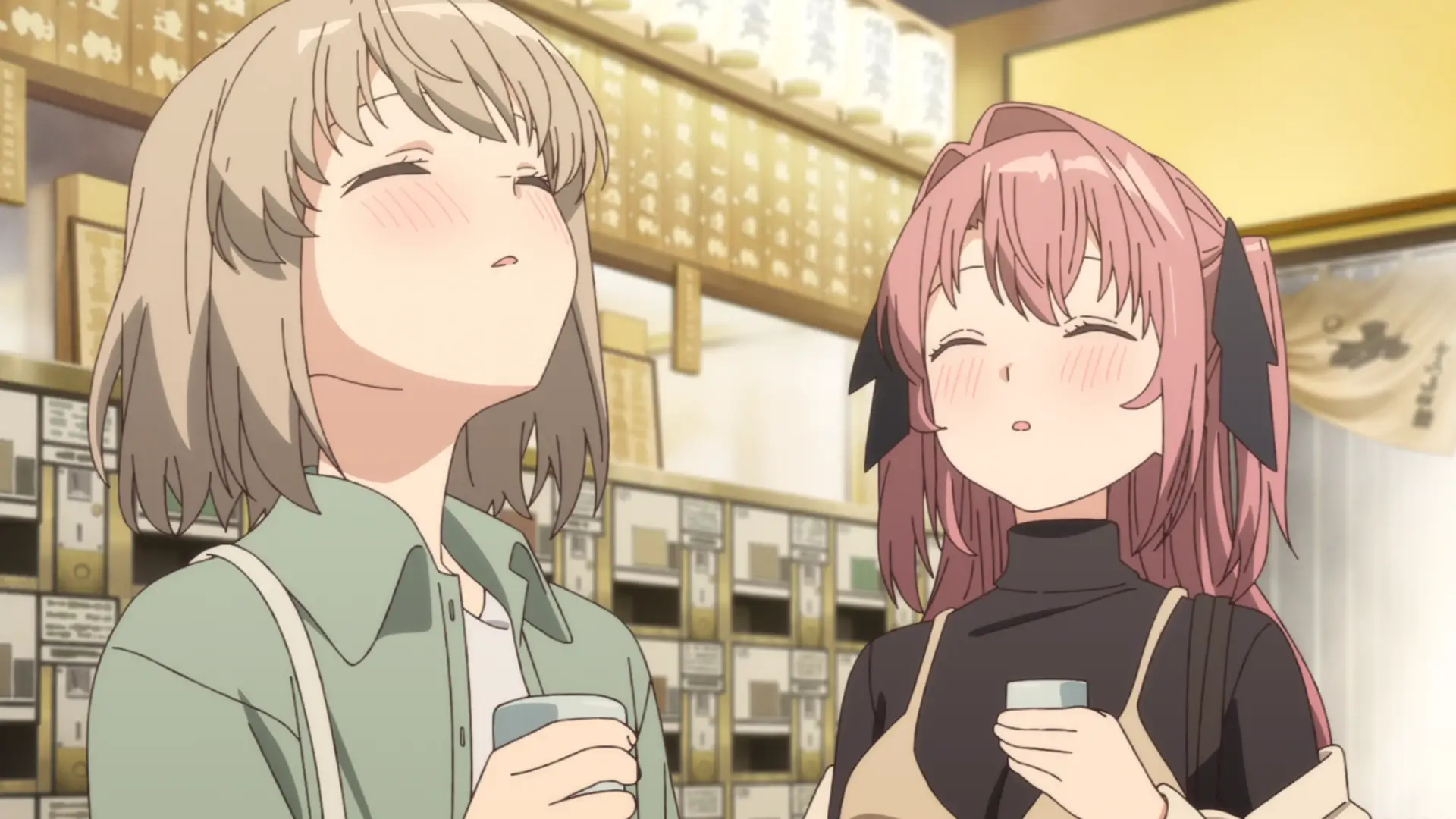 Drinking never gets old in this series, Ibuki and Botan are cute, I can say that at least. Not sure if it helps though...