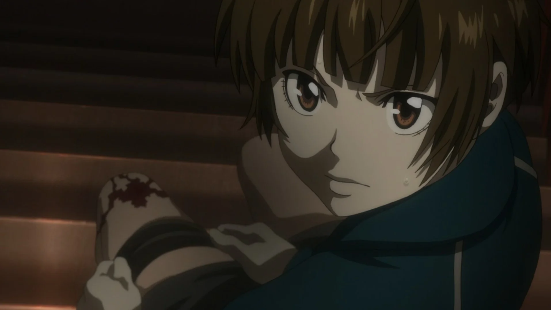 Quite strong to be able to talk normally with that injury