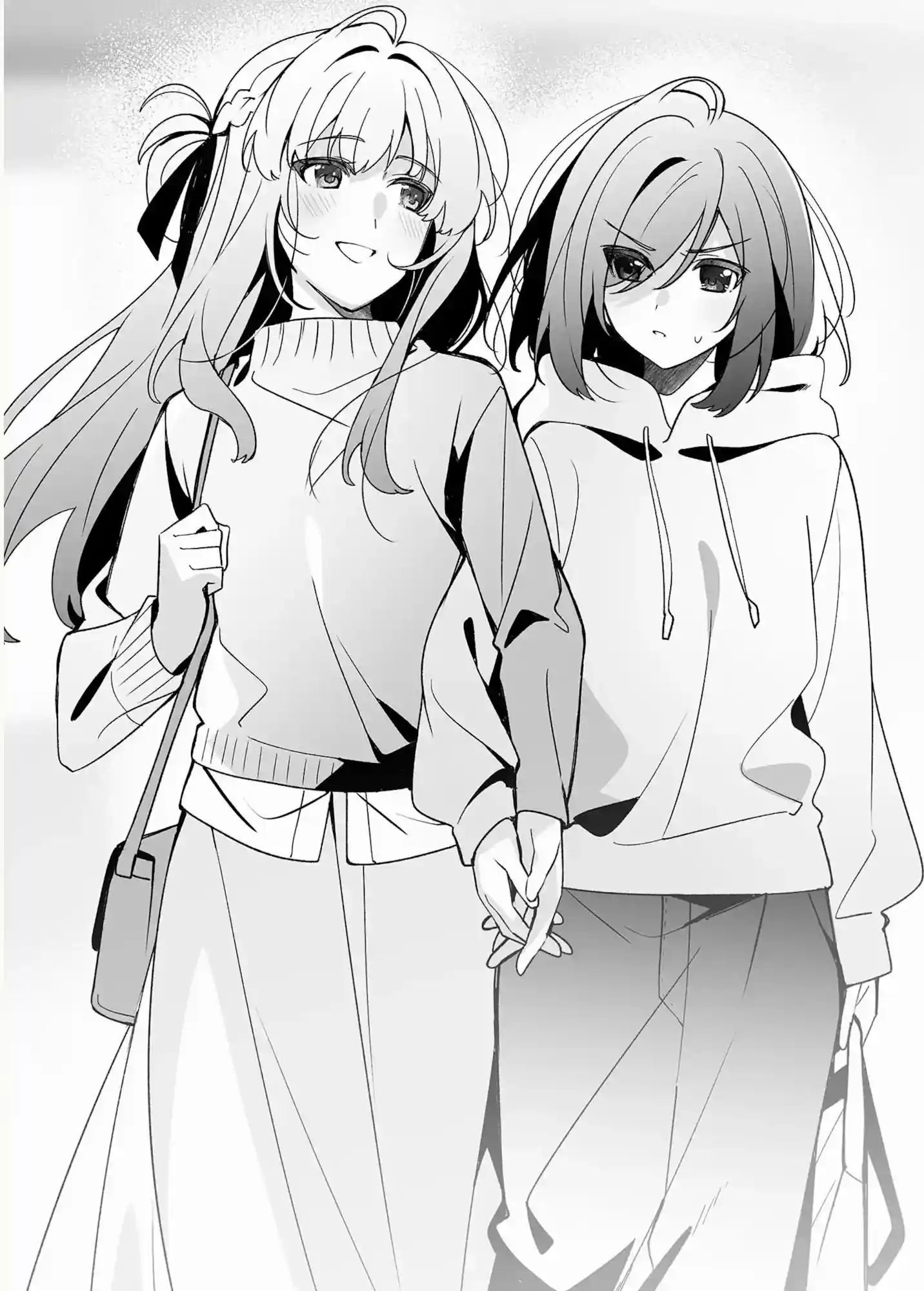 They got caught by some friend walking hand to hand, but it didn't result to much. I'm sure at some point they'll catch up though with their relationship...