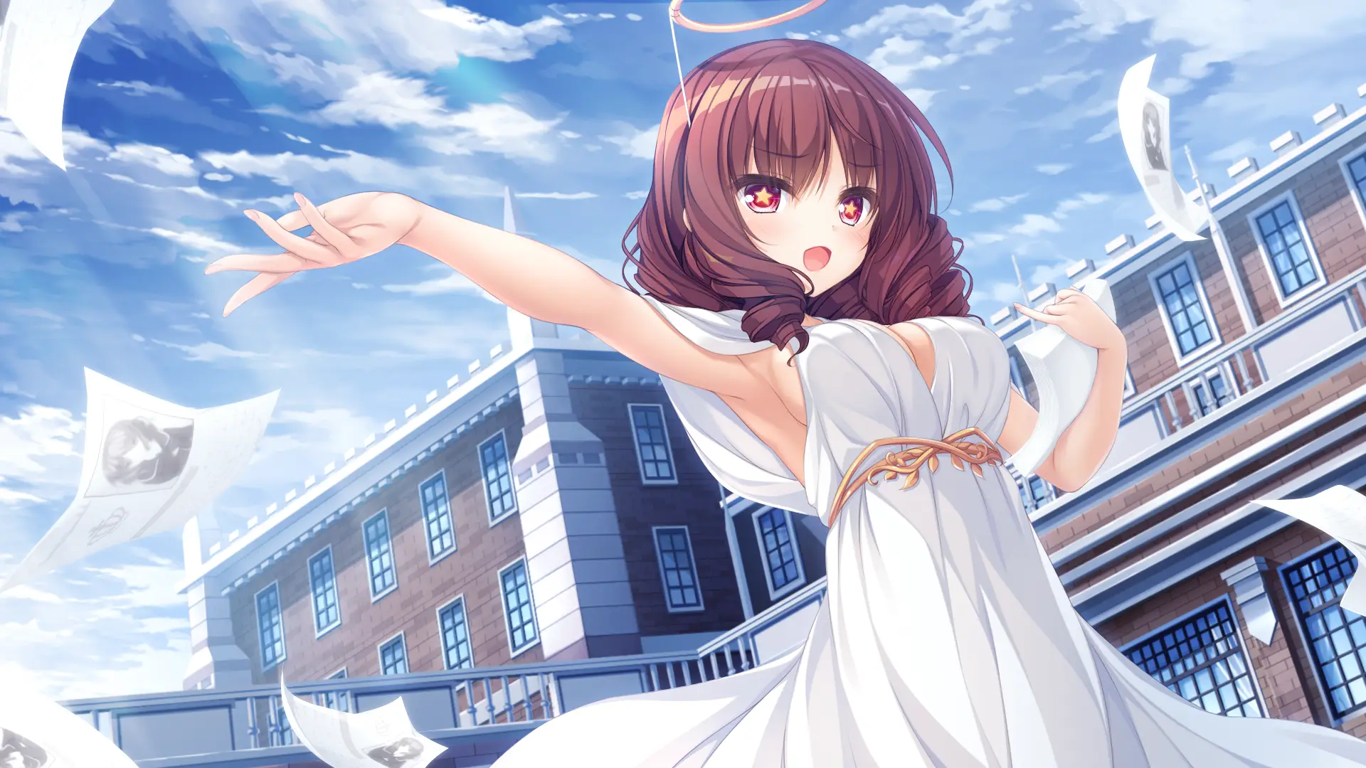 Kimika actually thought that coming out with that costume in front of the school and asking for votes was the right strategy to win support. She's kind of hilarious...