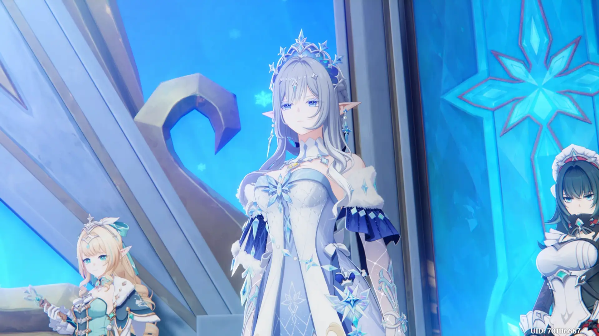 The arrival of the Tsaritsa with her underlings. All of them playable so I can't wait to see what kind of skills they'll have.