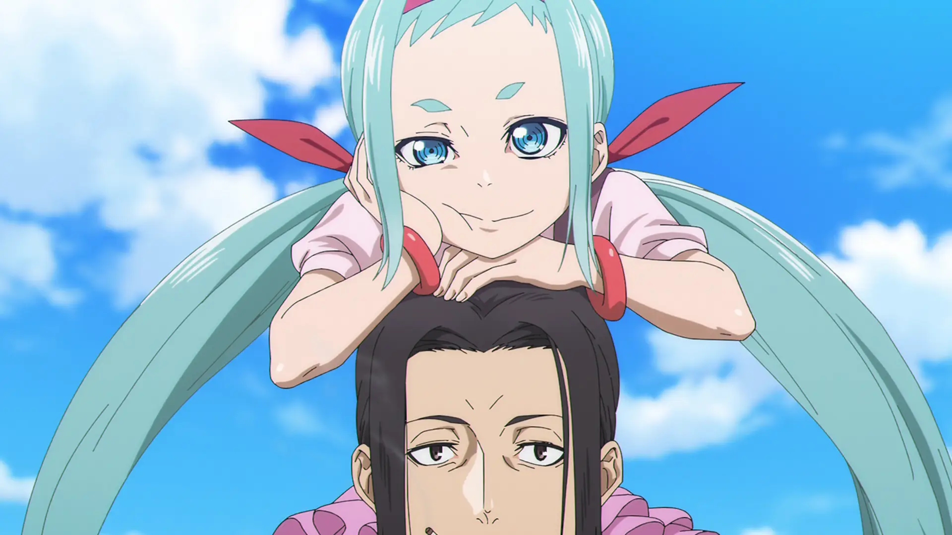 She has that mesugaki face and I'm curious how her relationship with Jirou will be in the coming episodes. How old is she again?