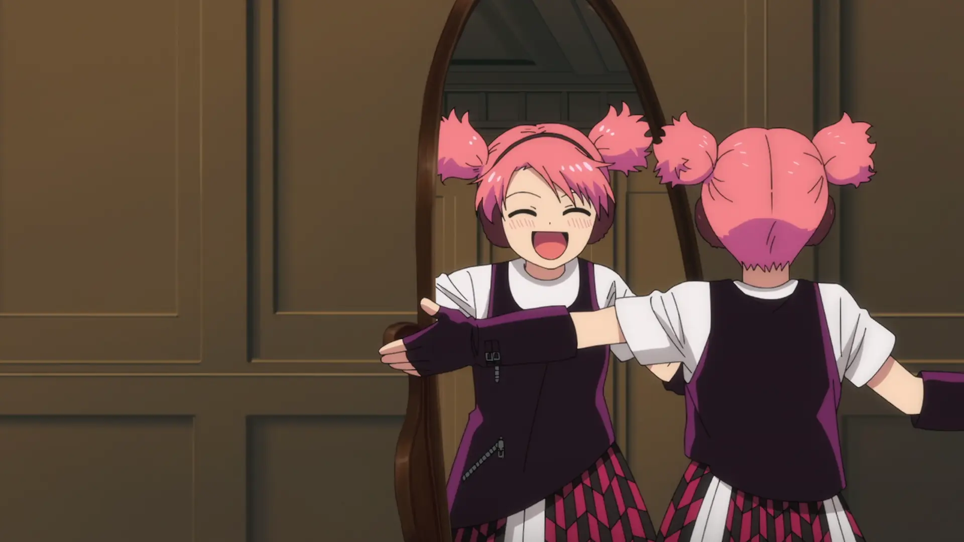 Tomoe instead look and act like a child whenever not on a mission which makes me wonder if she's roughly the same age as Yukine or even younger.