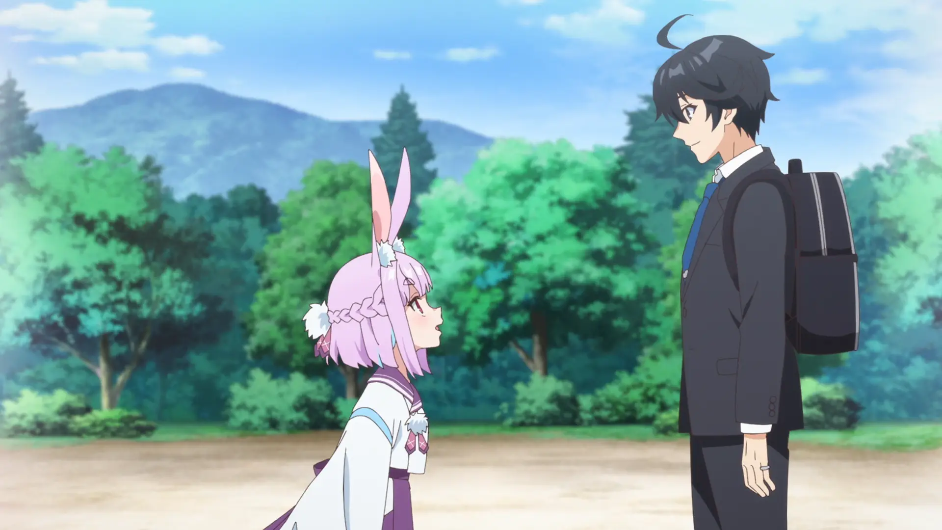 Always striked by the difference in height between Sui and Hitoma. Sui really is small.