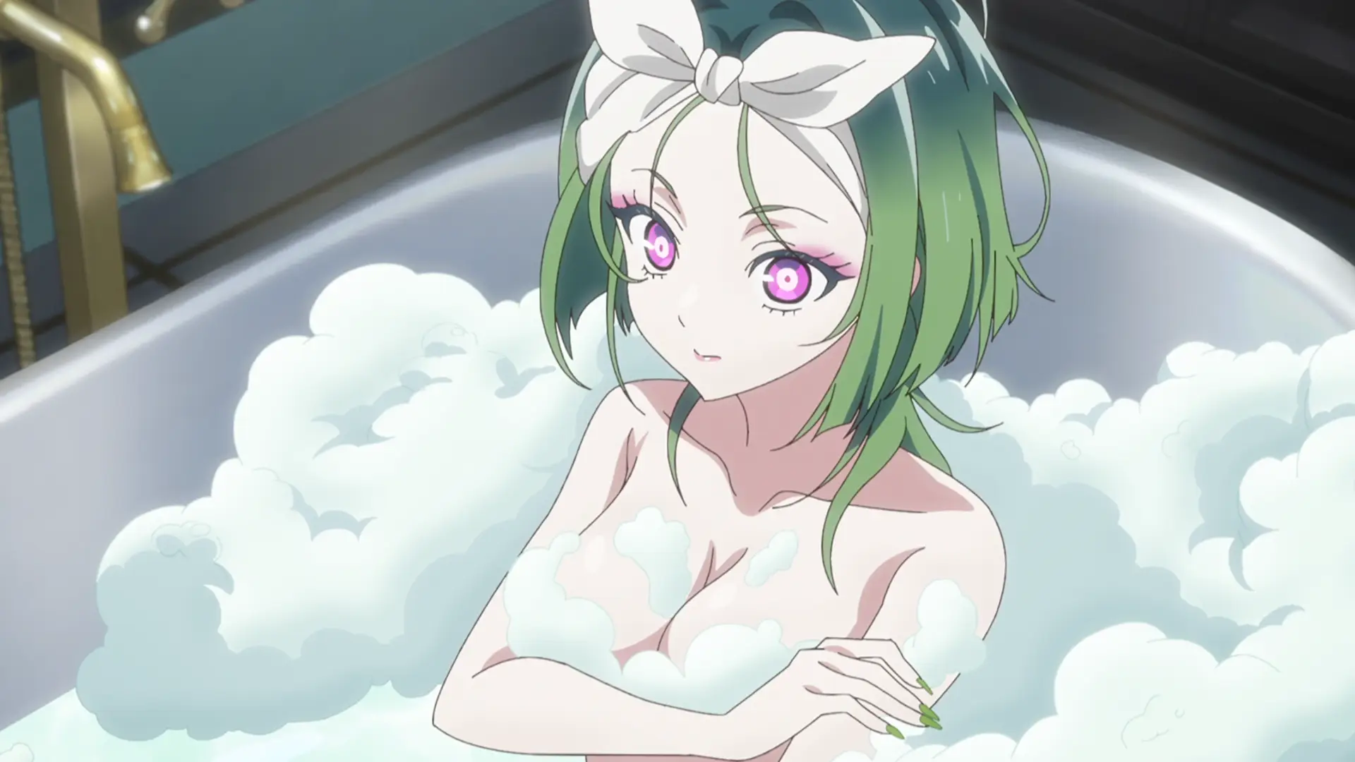 Mana, stop acting hot because you're going to die anyway by the end of this. They're going heavy on showing her...