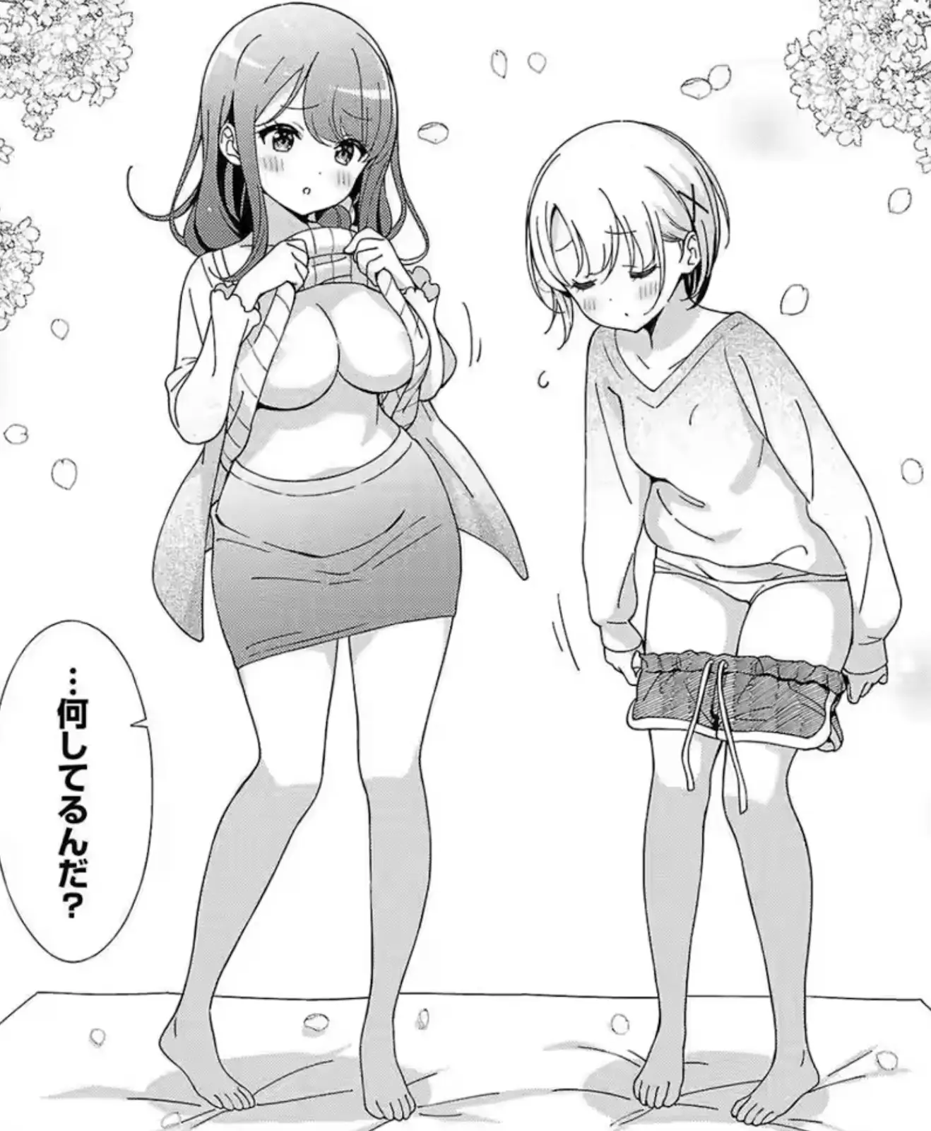 It's inevitable Chihiro and Yuuna, losing means you get to undress. That's the truth behind every Mahjong games! *lies*
