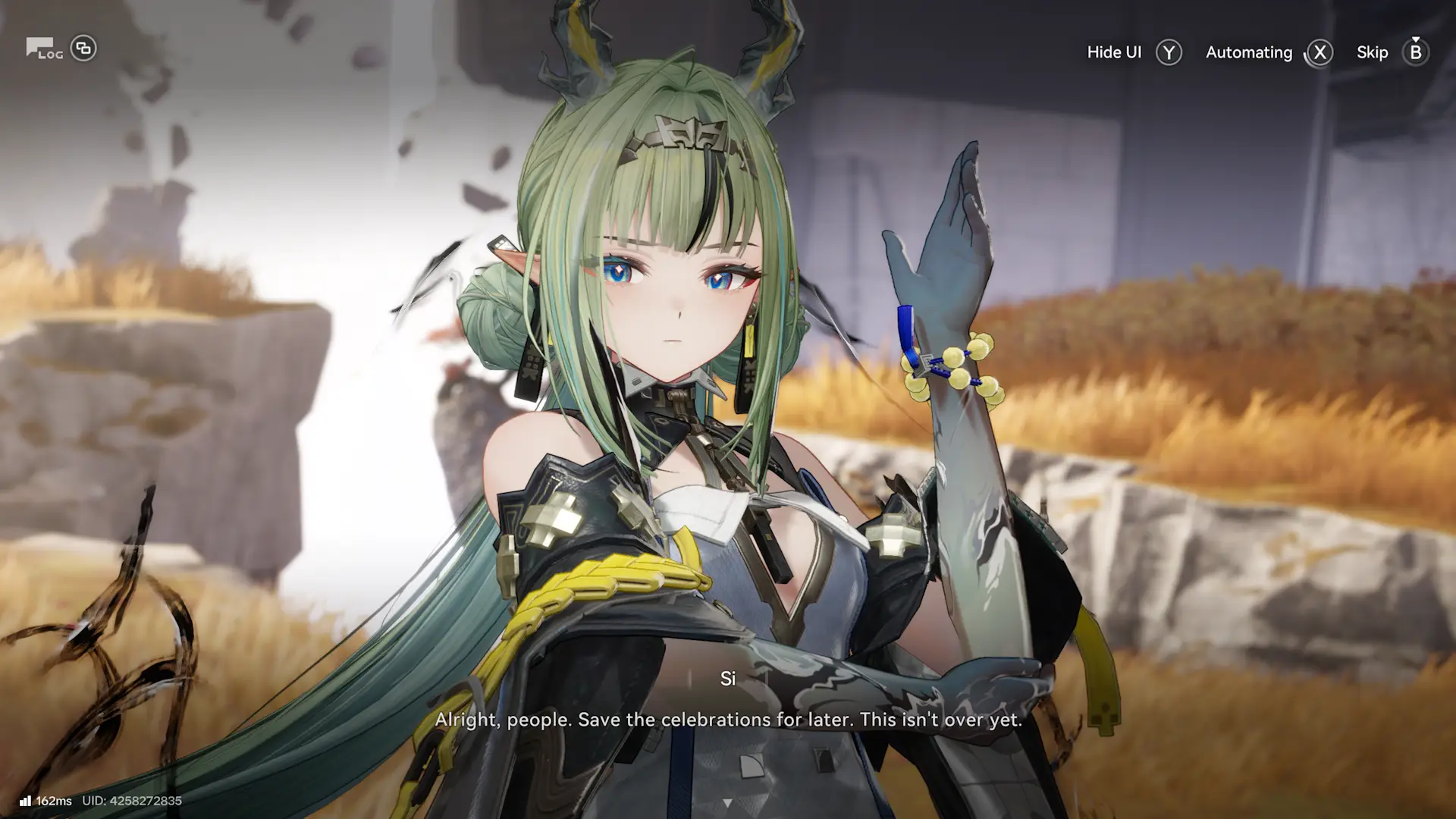Si's personality really is wearing a mask at times, trying to act like the responsible adult when really she isn't. Adorable really