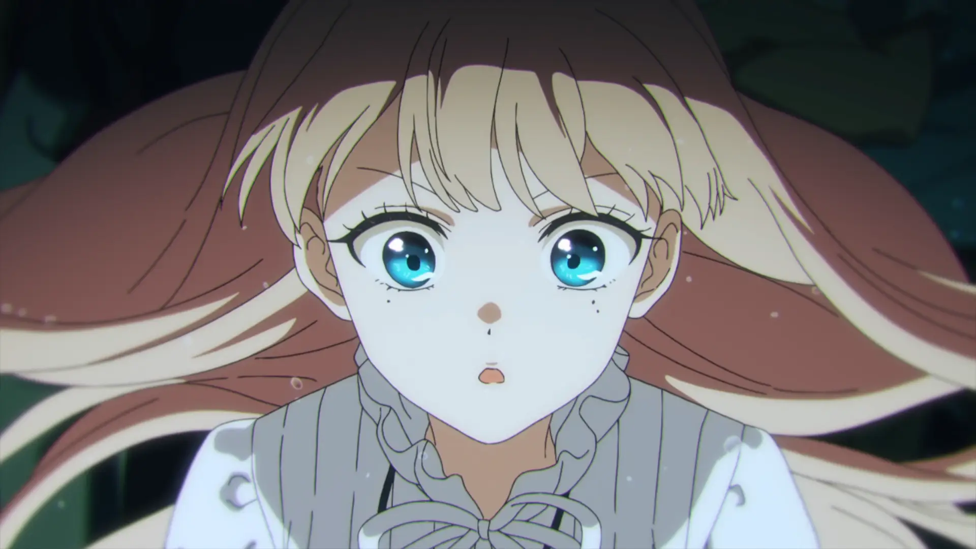 The shots of Mio focused on the game were quite atmospheric. She truly is a stunning beauty