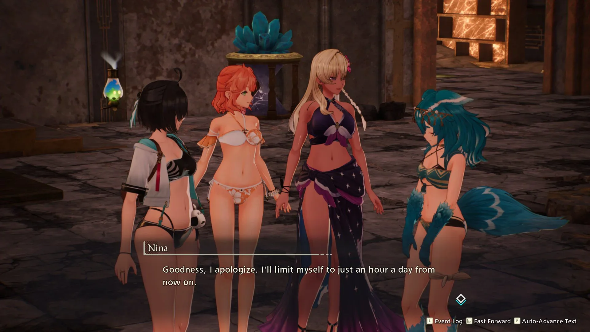 What? It's just a swimsuit party!