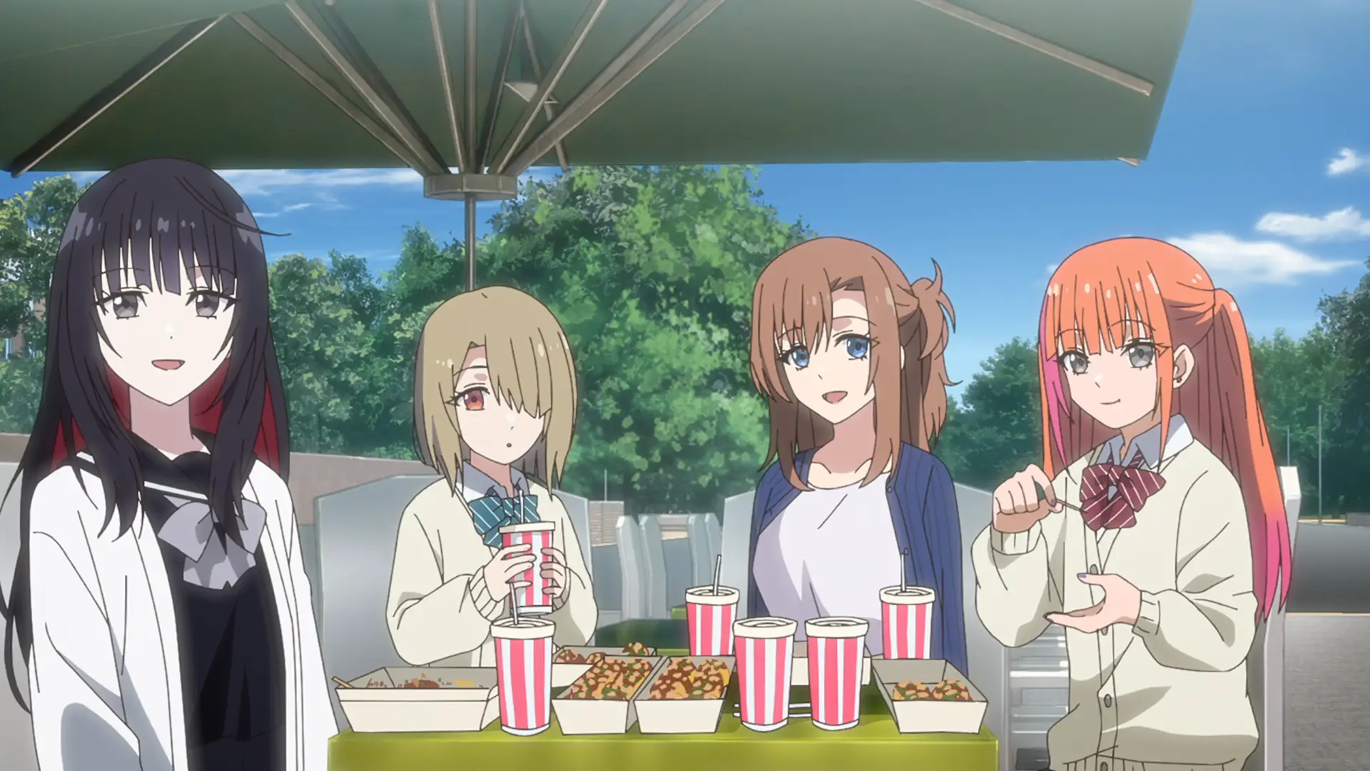 The dream section was just a way to show Setsuna again, cheap move, but was nice to see her once more.