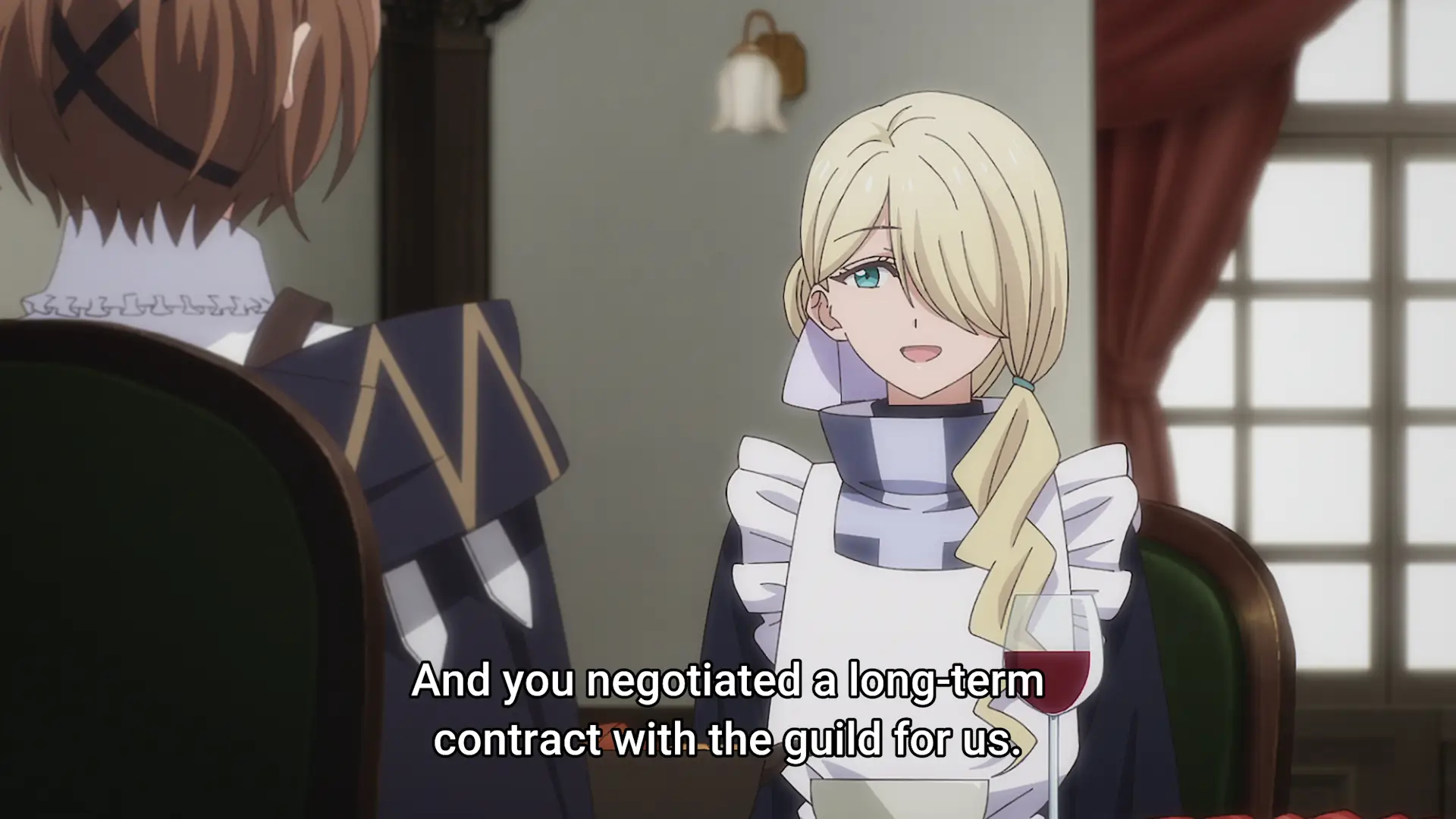 Kunon really went the whole way to make sure that the Saint is able to live a normal school life.