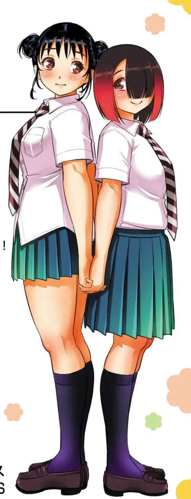 Ayano and Mai are becoming an inseparable pair thanks to the cheerleading substory that continues over the volumes.