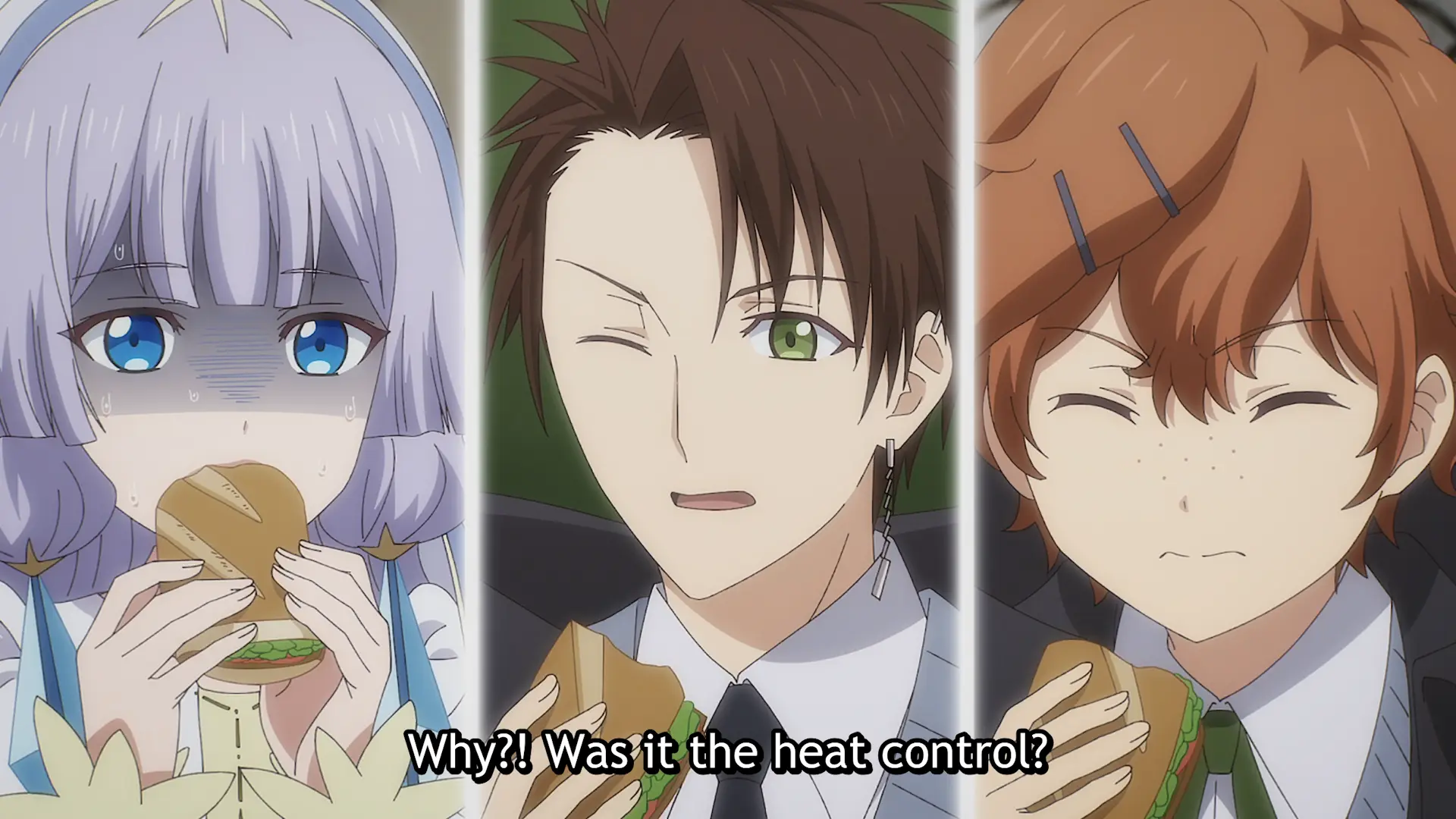 The face on poor Reyes was hilarious, poor girl still kept eating because saving money is more important.