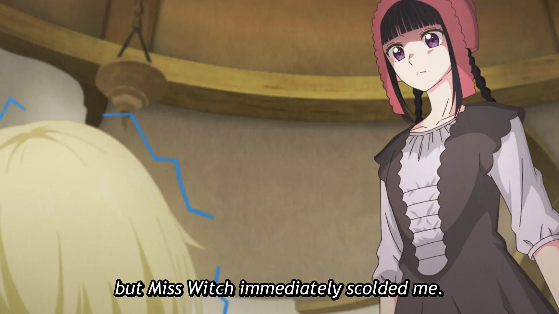 She tries to put a stern face, but I still can't take her seriously I'll be honest.